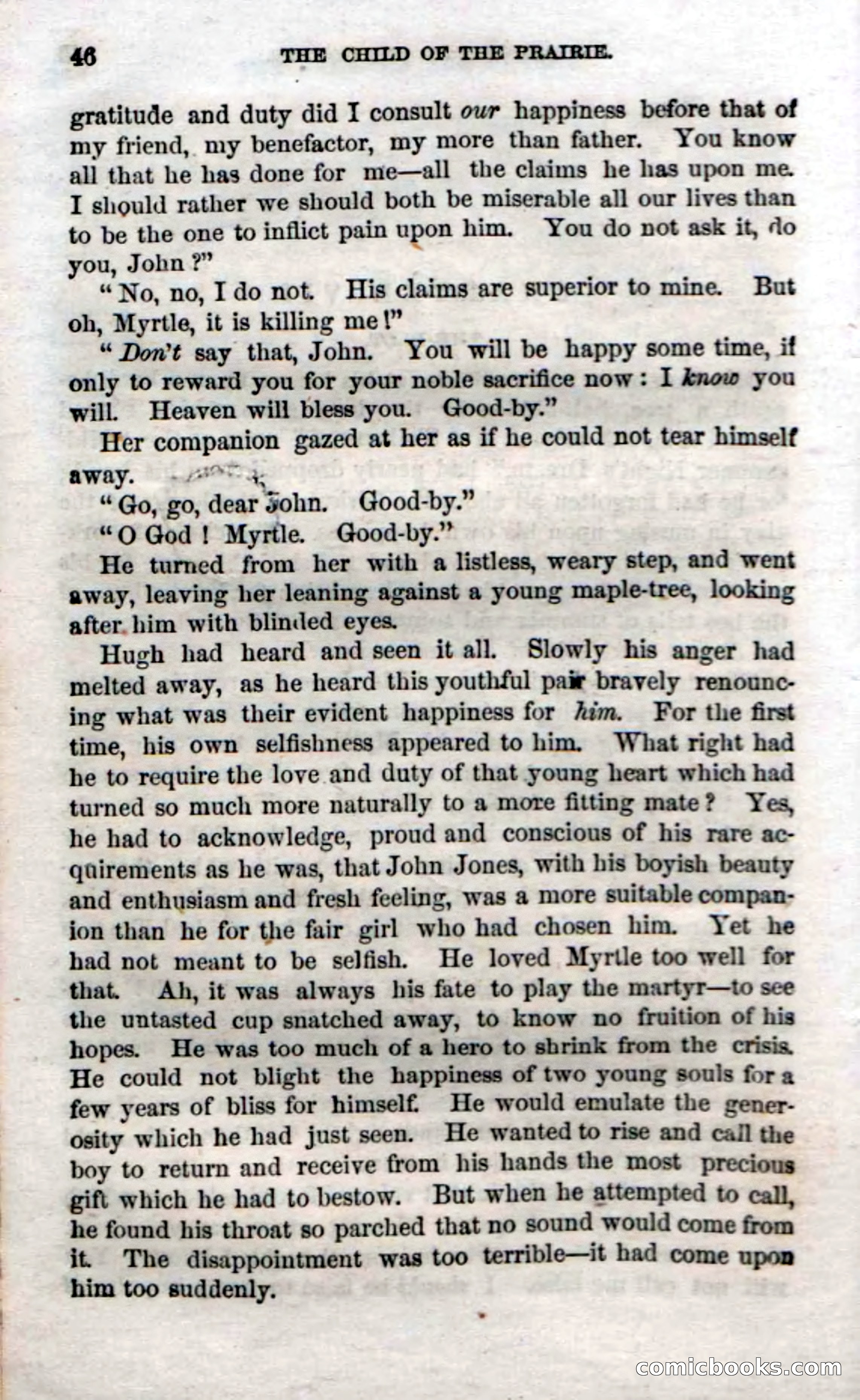 Beadle's Dime Novels No. 54: Myrtle, the Child of the Prairie — page 48 of 100