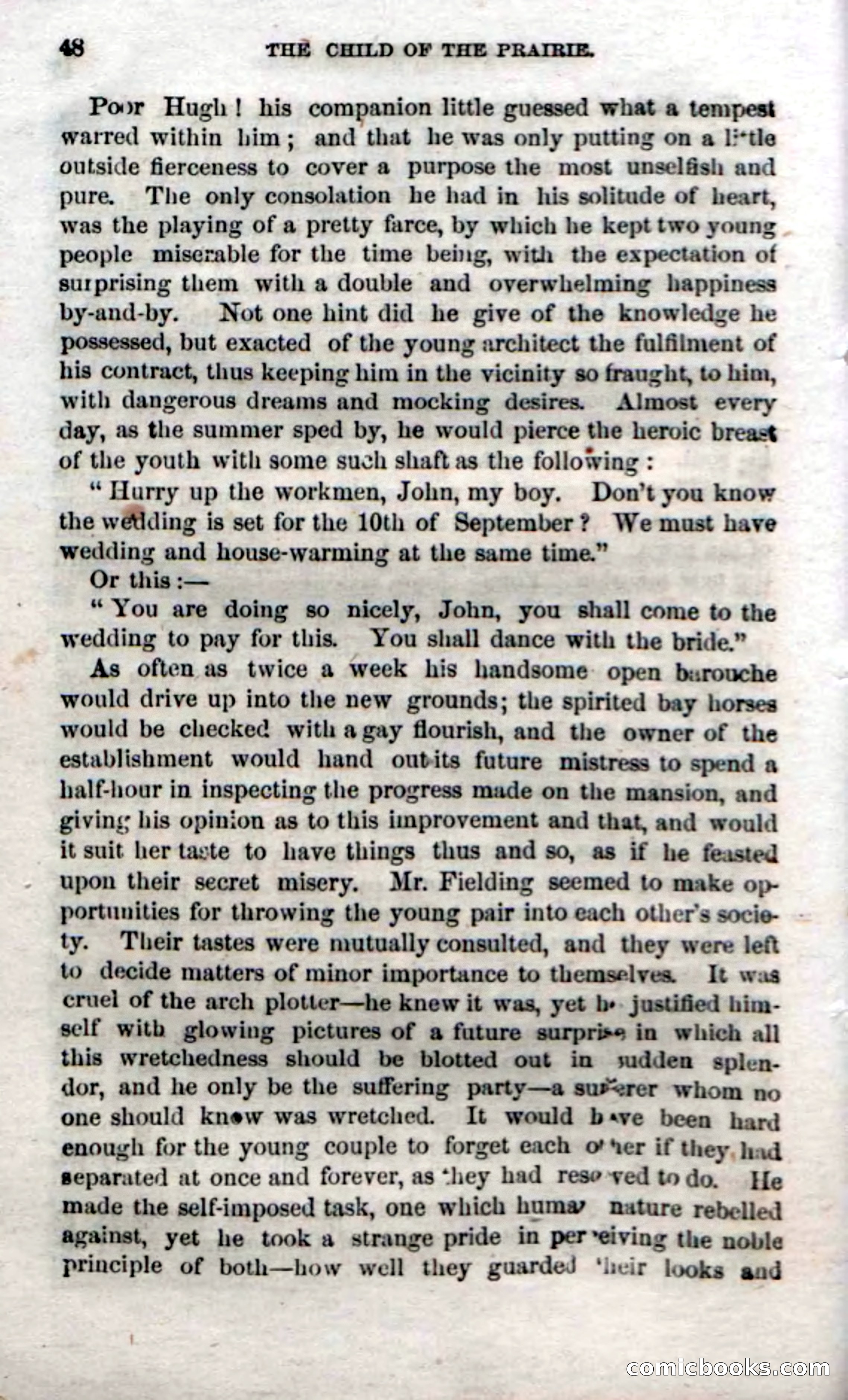 Beadle's Dime Novels No. 54: Myrtle, the Child of the Prairie — page 50 of 100