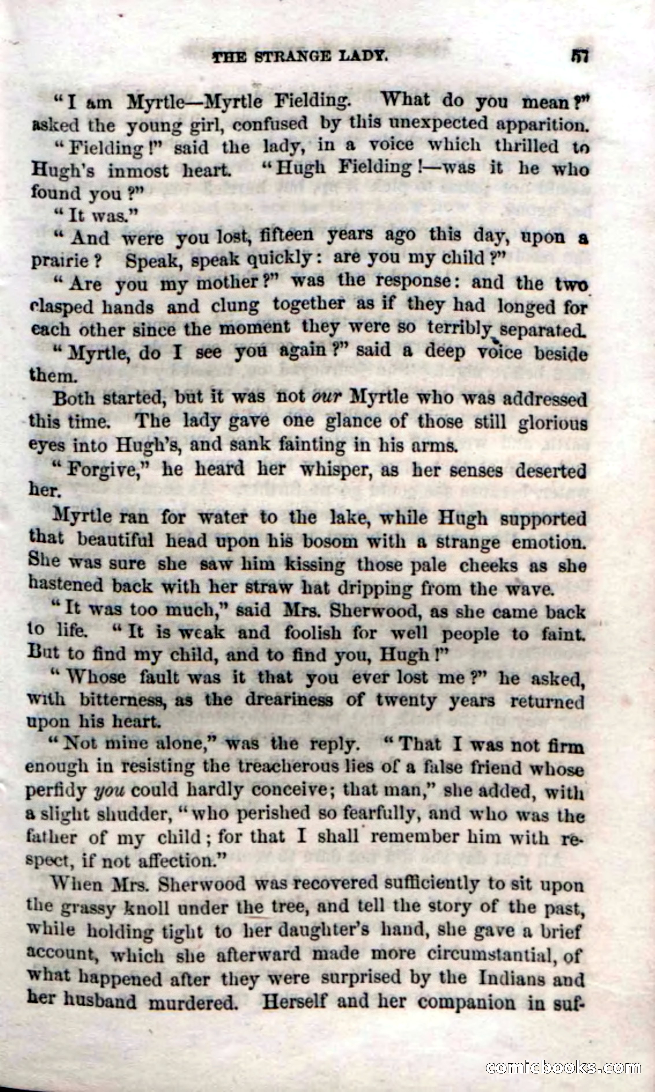 Beadle's Dime Novels No. 54: Myrtle, the Child of the Prairie — page 59 of 100