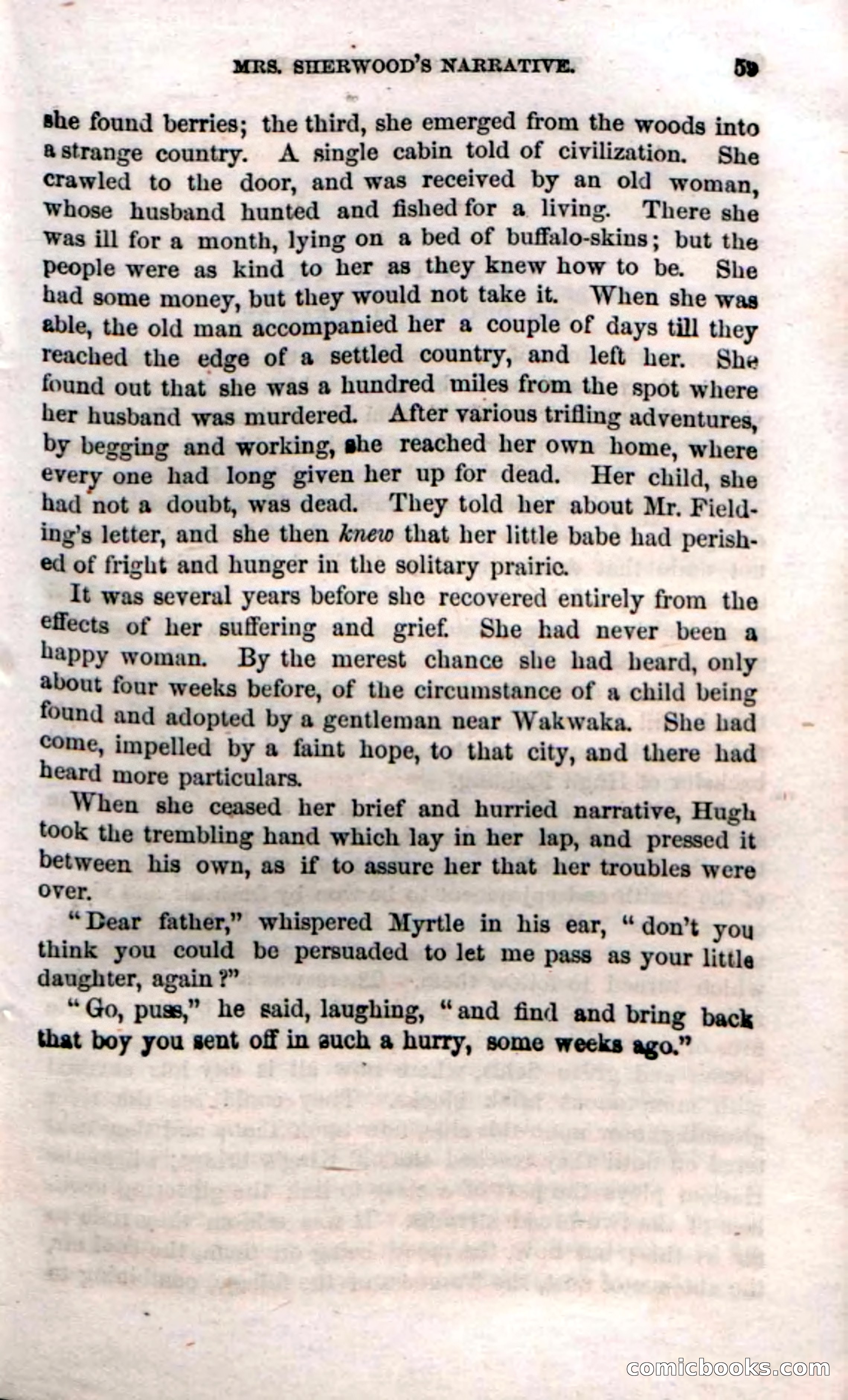 Beadle's Dime Novels No. 54: Myrtle, the Child of the Prairie — page 61 of 100