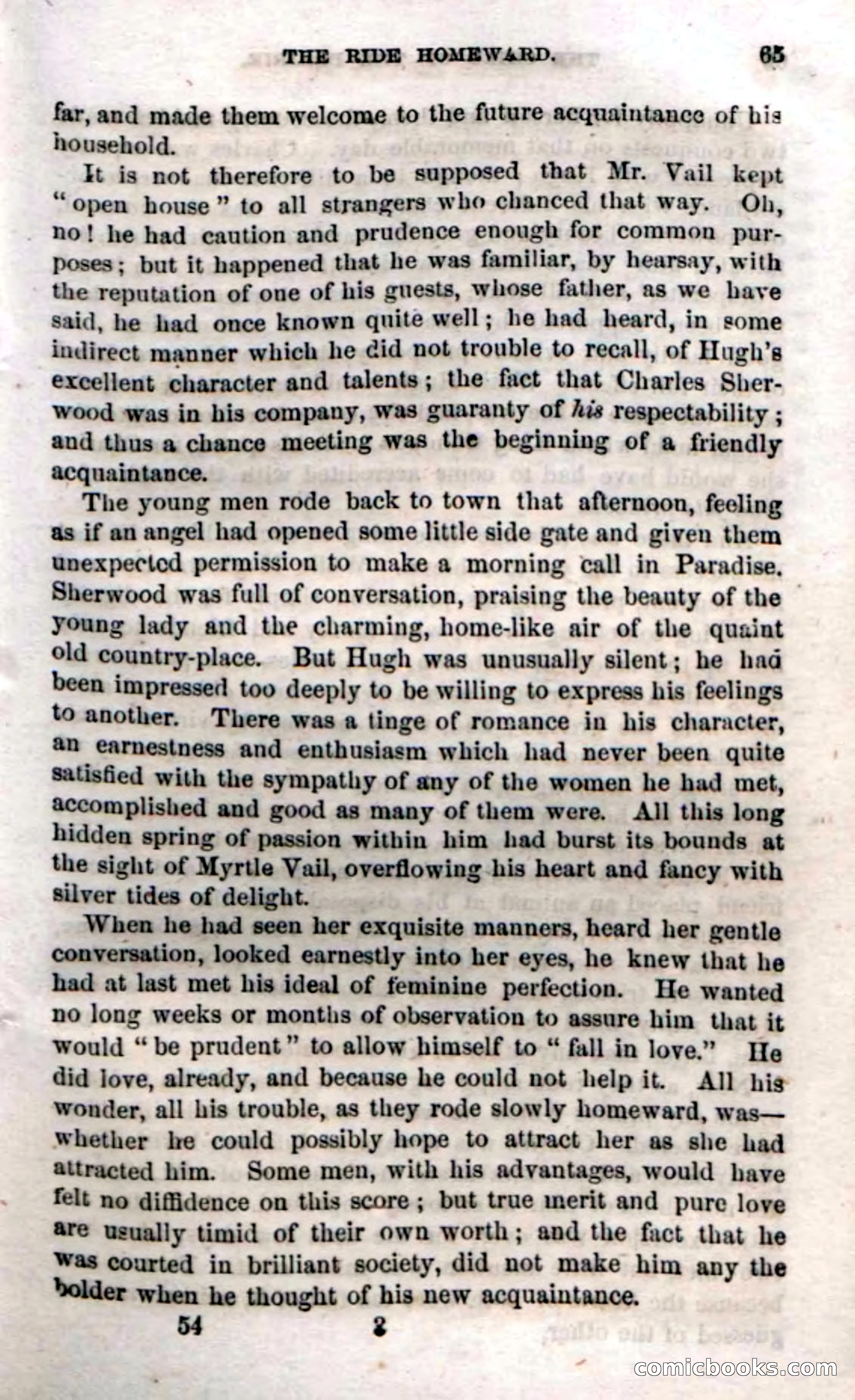 Beadle's Dime Novels No. 54: Myrtle, the Child of the Prairie — page 67 of 100
