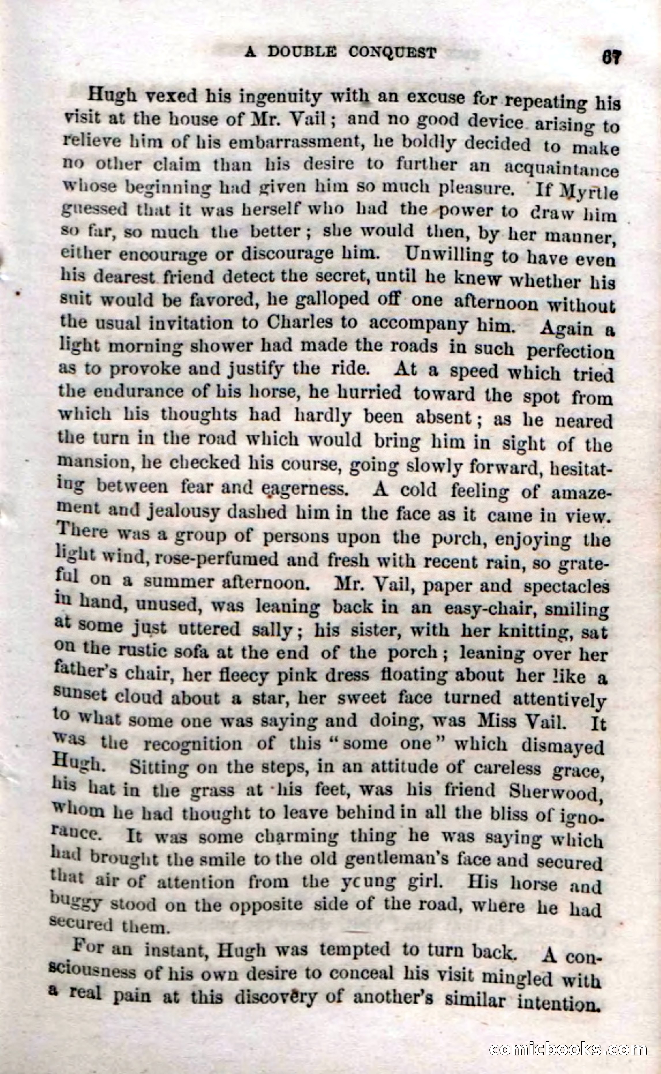 Beadle's Dime Novels No. 54: Myrtle, the Child of the Prairie — page 69 of 100