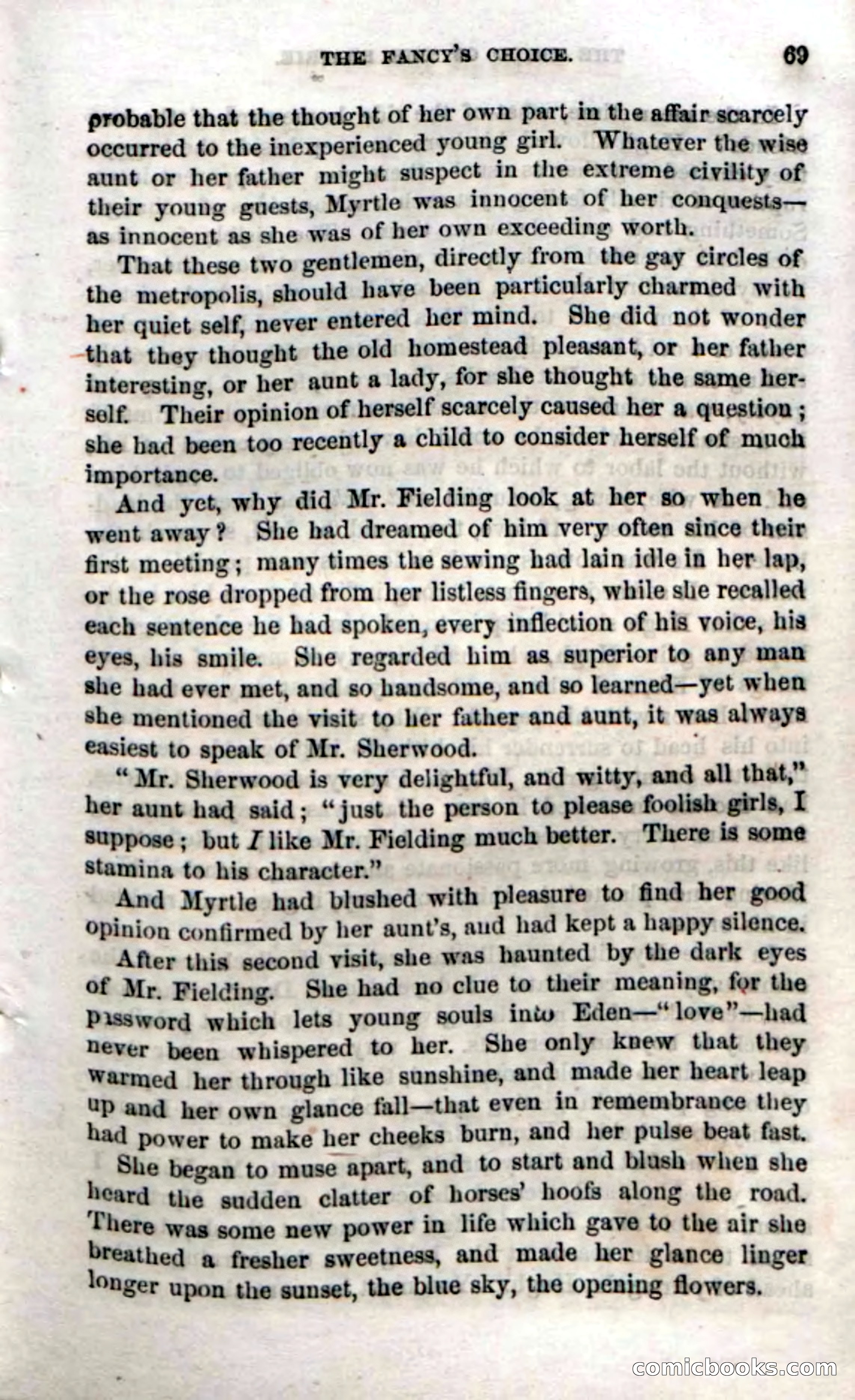 Beadle's Dime Novels No. 54: Myrtle, the Child of the Prairie — page 71 of 100