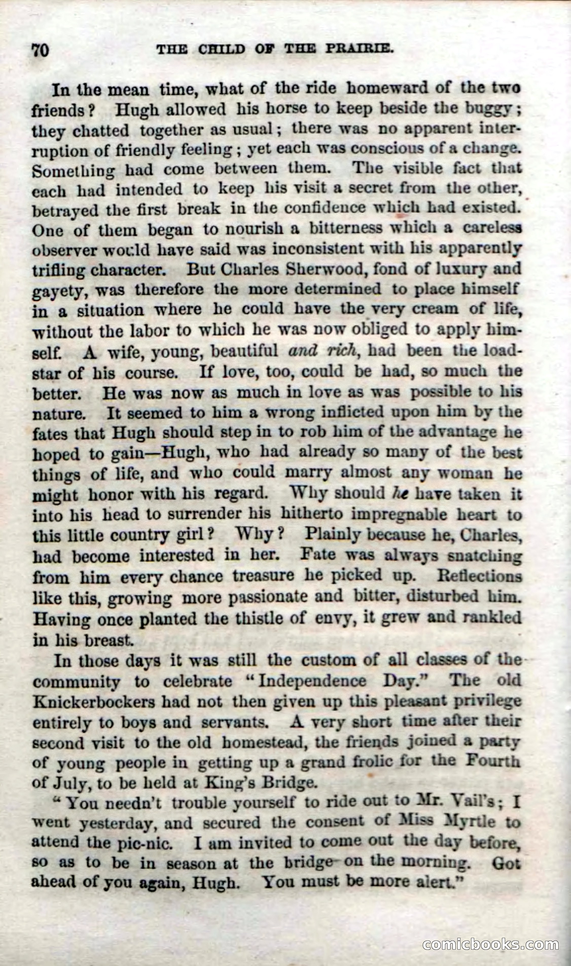Beadle's Dime Novels No. 54: Myrtle, the Child of the Prairie — page 72 of 100