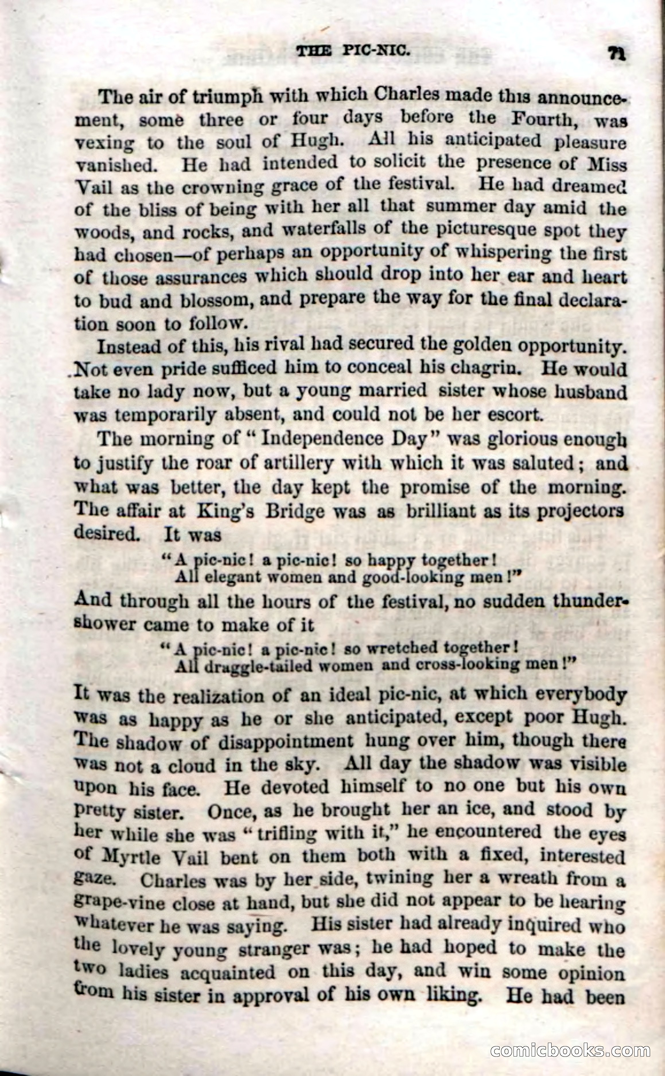 Beadle's Dime Novels No. 54: Myrtle, the Child of the Prairie — page 73 of 100