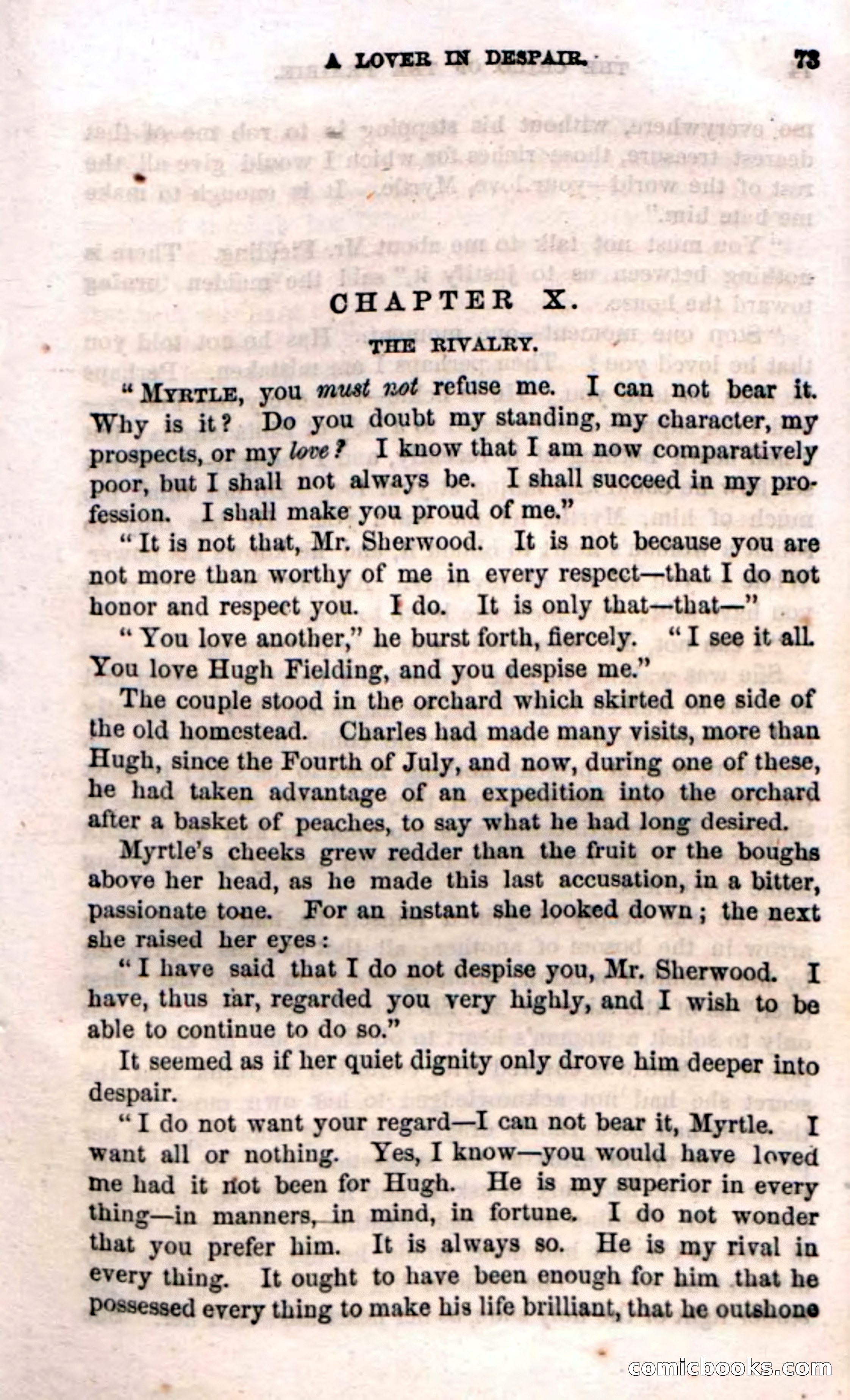Beadle's Dime Novels No. 54: Myrtle, the Child of the Prairie — page 75 of 100