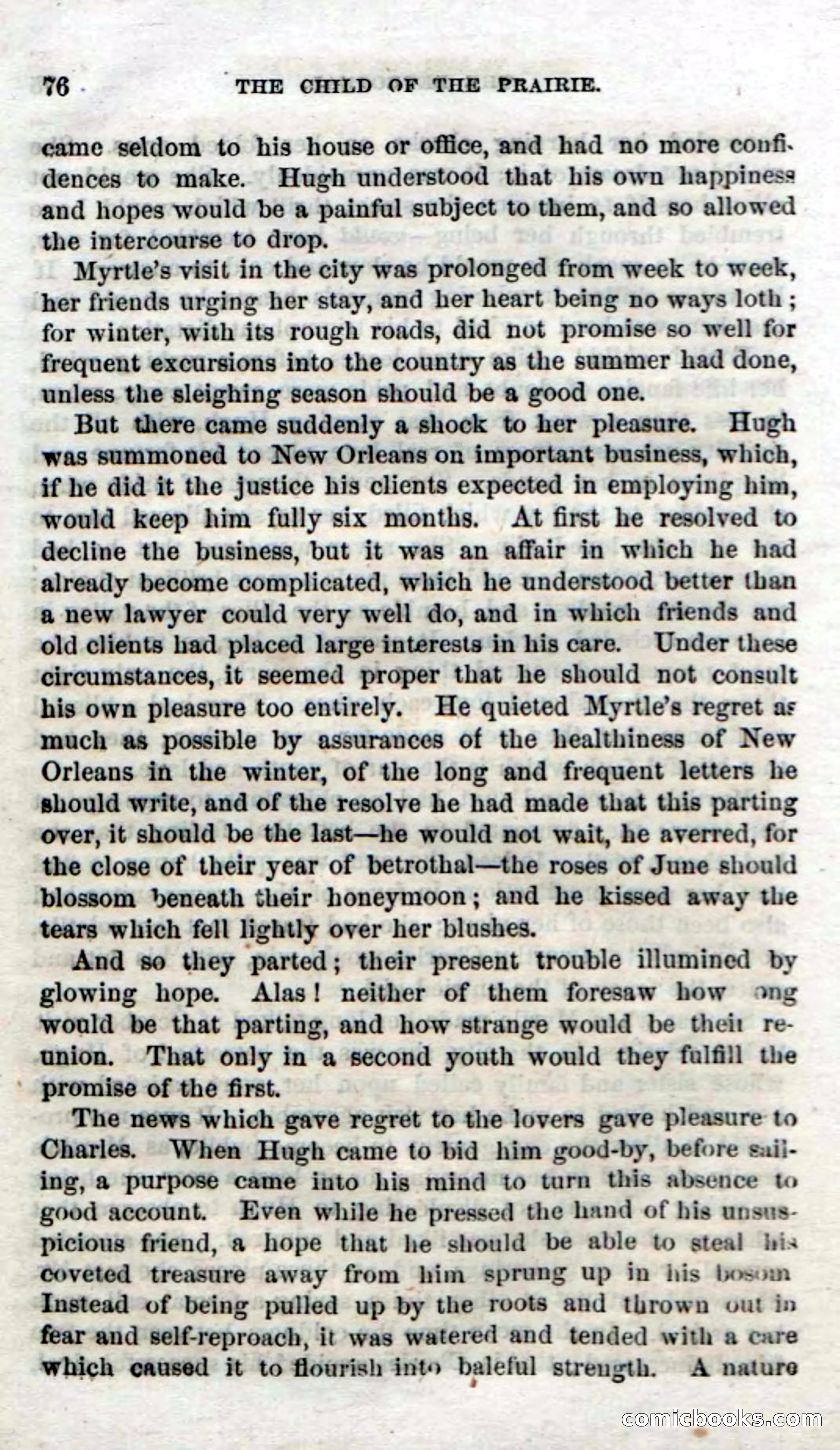 Beadle's Dime Novels No. 54: Myrtle, the Child of the Prairie — page 78 of 100