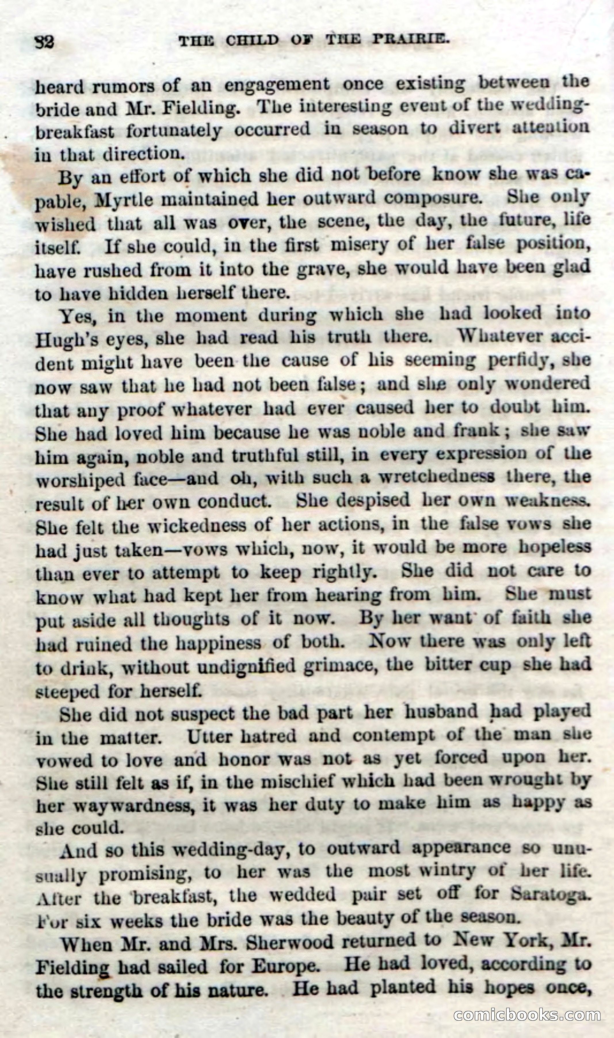 Beadle's Dime Novels No. 54: Myrtle, the Child of the Prairie — page 84 of 100