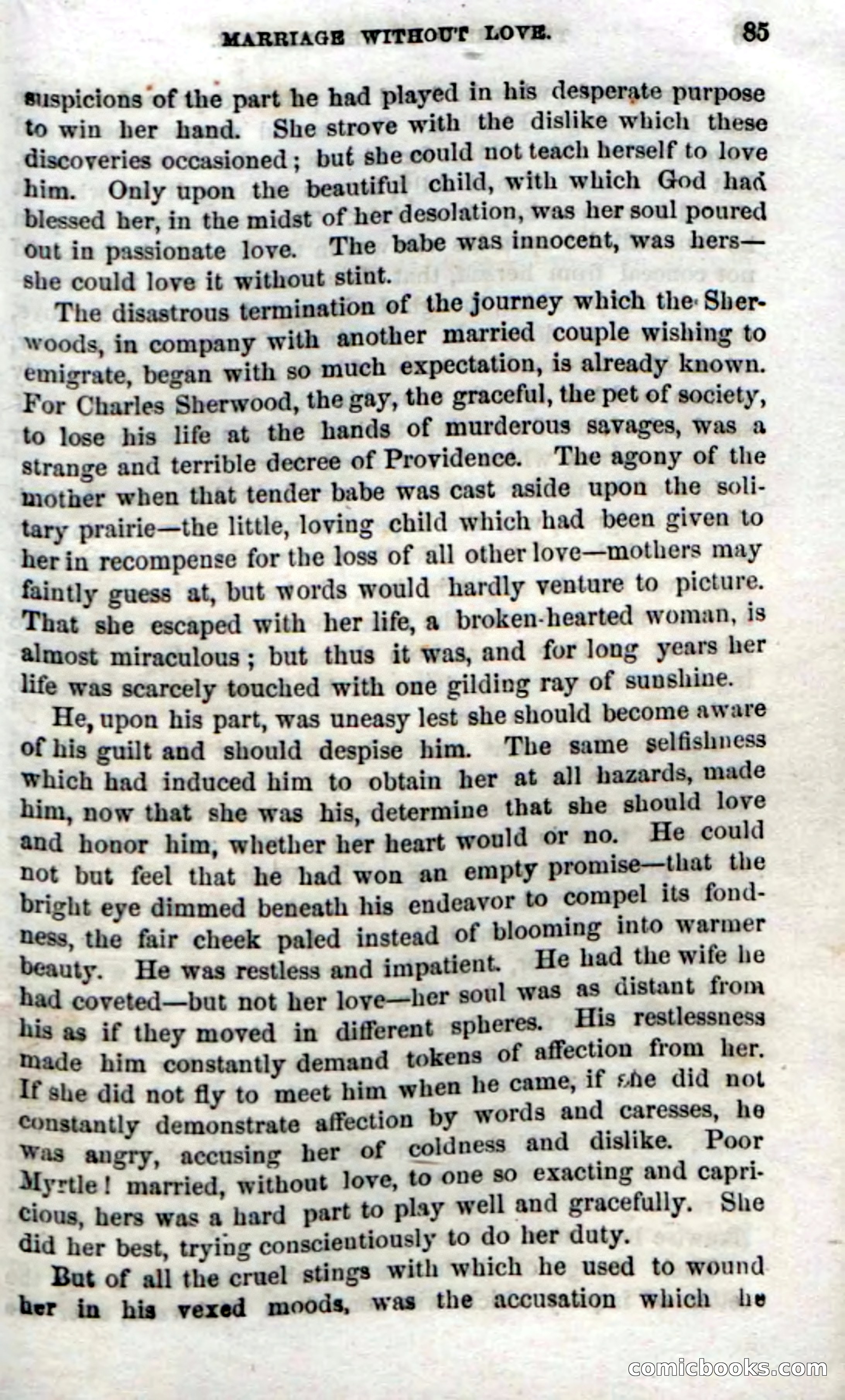 Beadle's Dime Novels No. 54: Myrtle, the Child of the Prairie — page 87 of 100