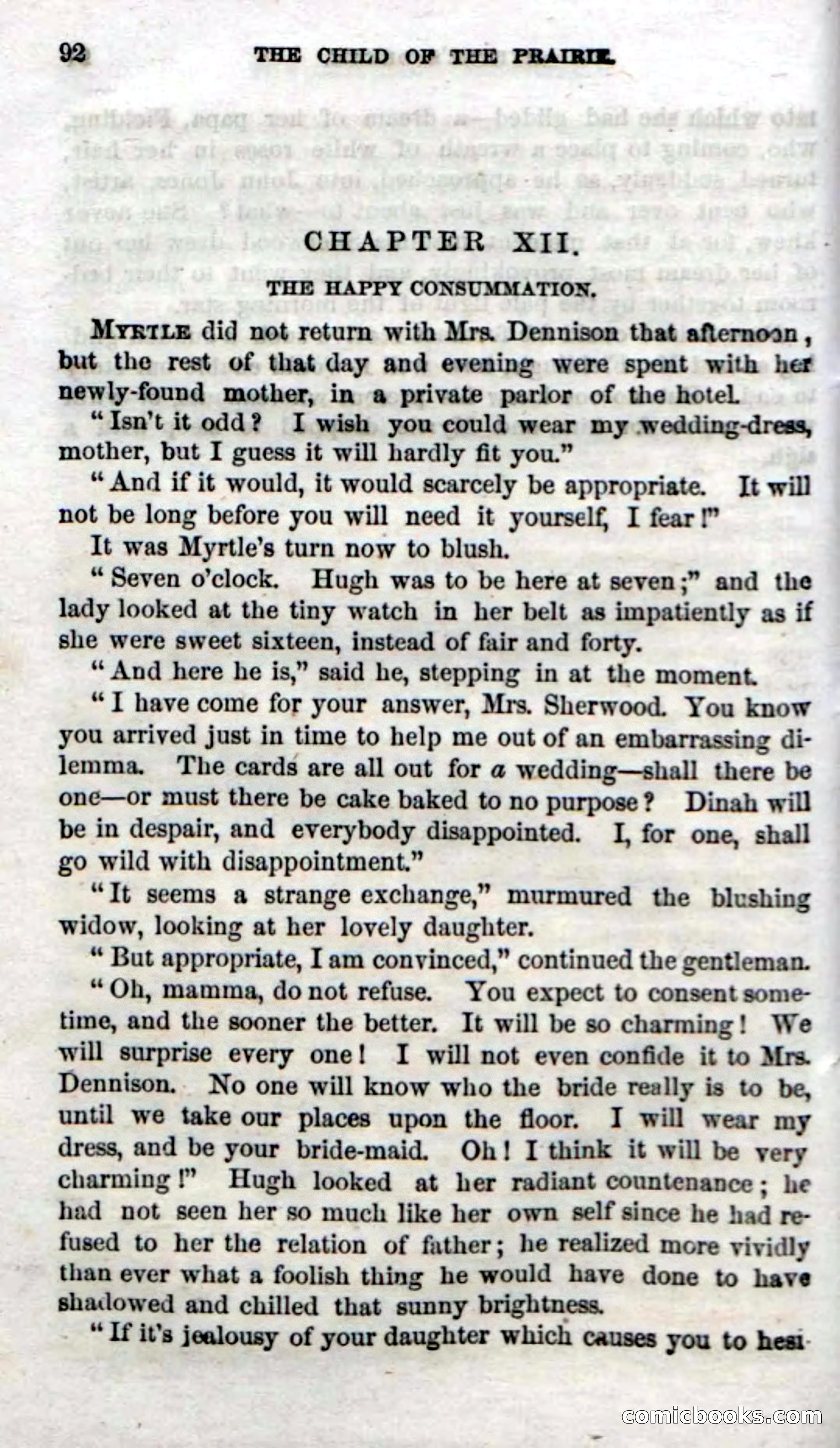 Beadle's Dime Novels No. 54: Myrtle, the Child of the Prairie — page 94 of 100