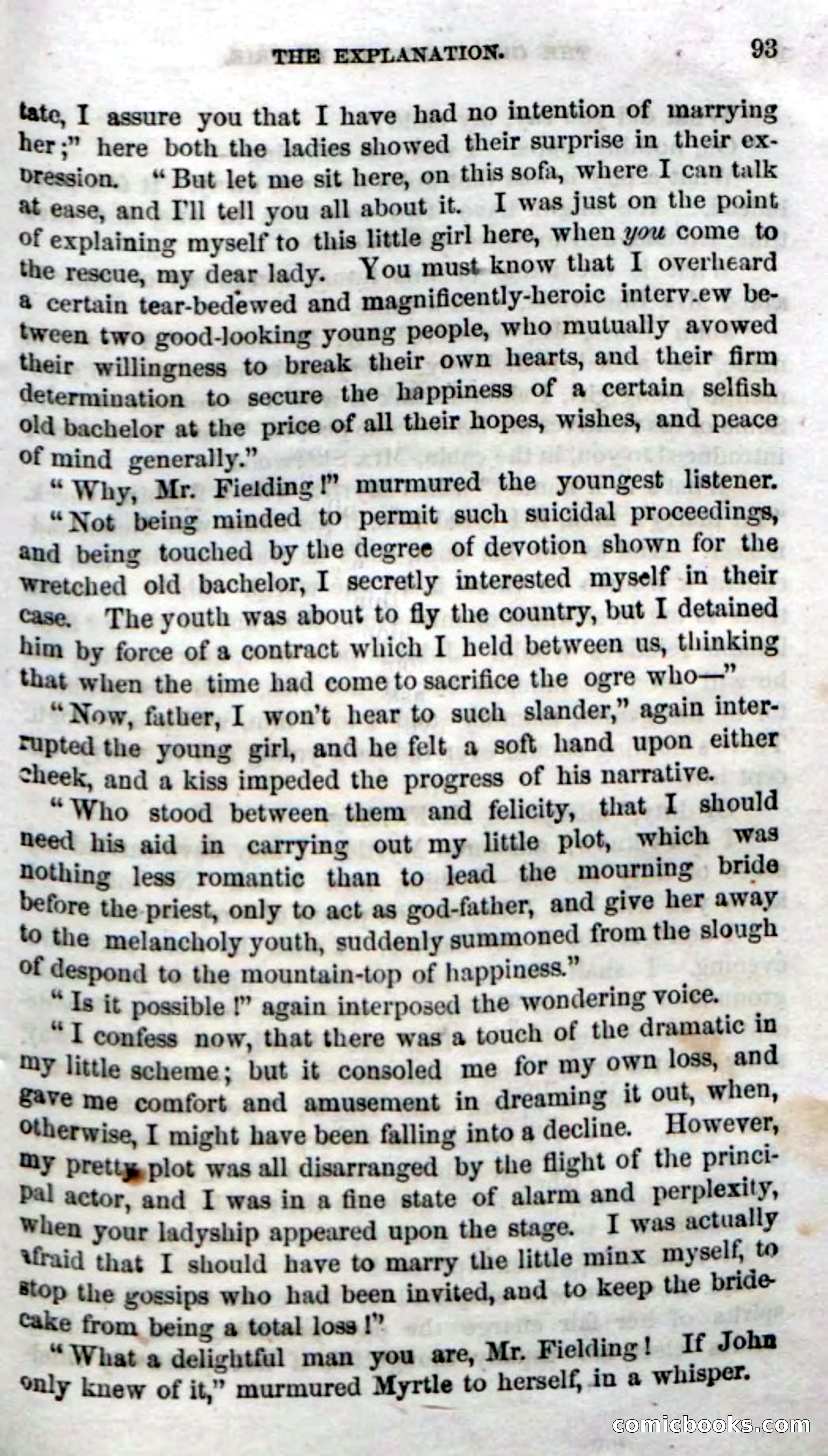 Beadle's Dime Novels No. 54: Myrtle, the Child of the Prairie — page 95 of 100