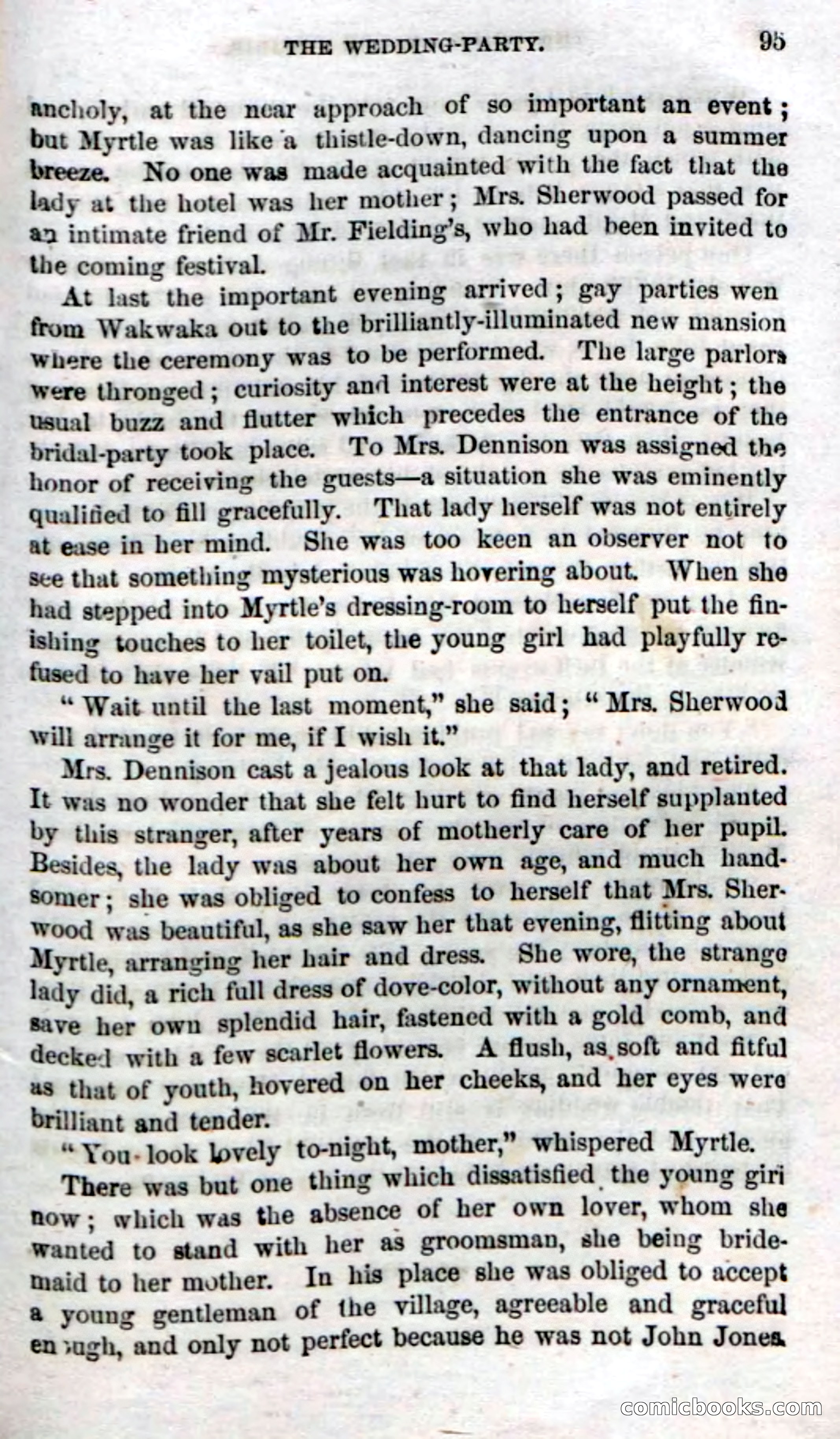 Beadle's Dime Novels No. 54: Myrtle, the Child of the Prairie — page 97 of 100