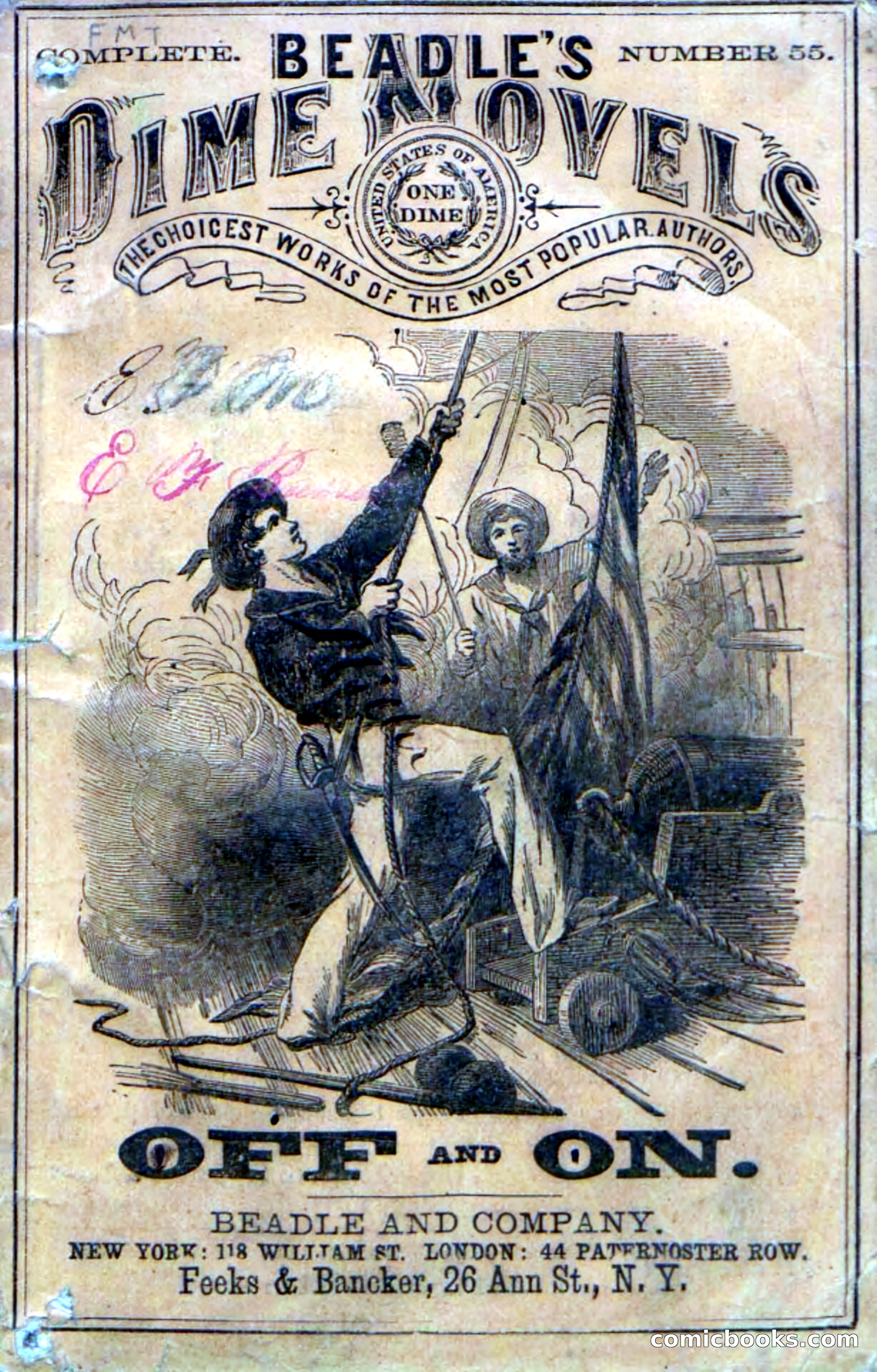 Beadle's Dime Novels No. 55 — page 1 of 116