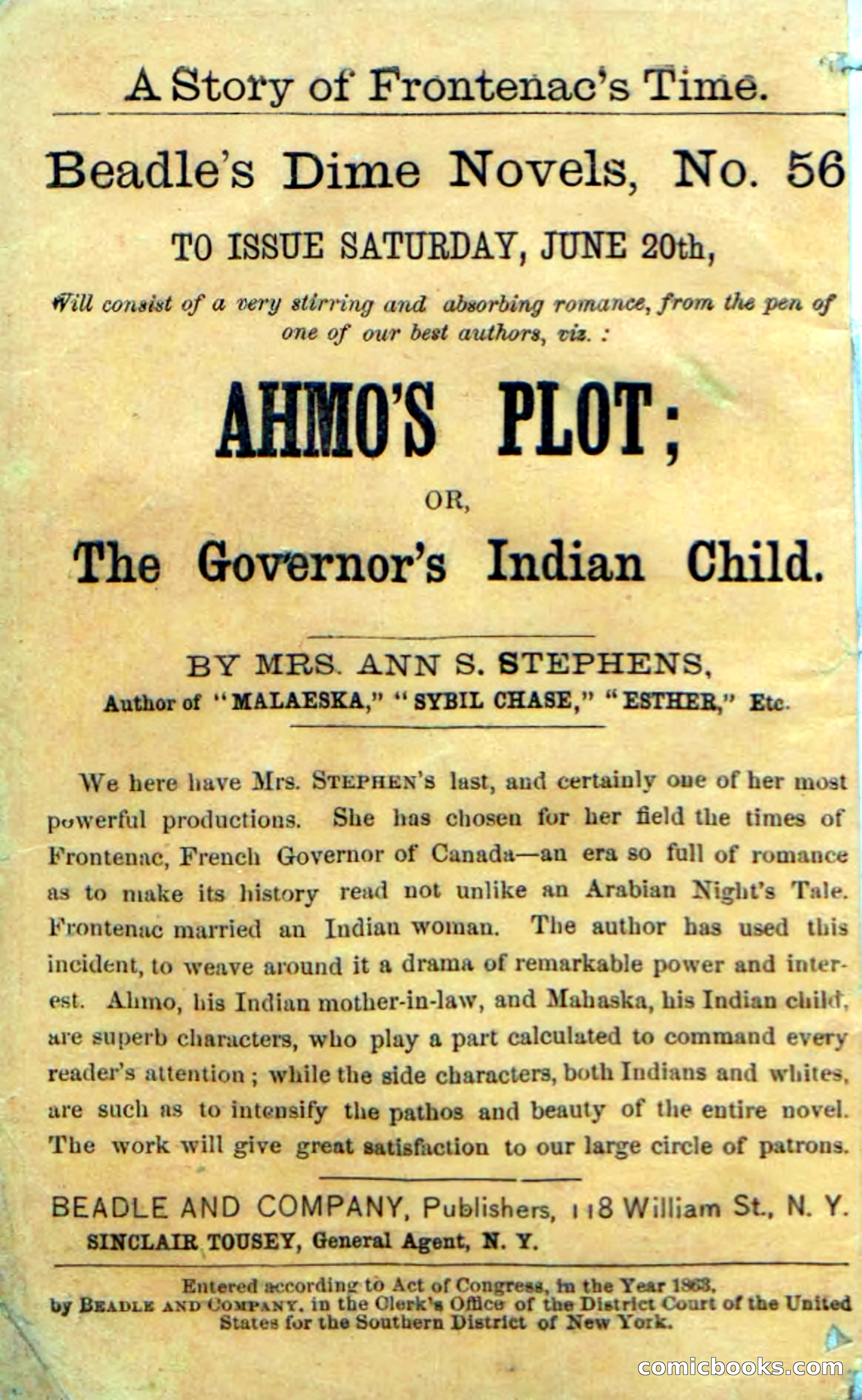 Beadle's Dime Novels No. 55 — page 2 of 116