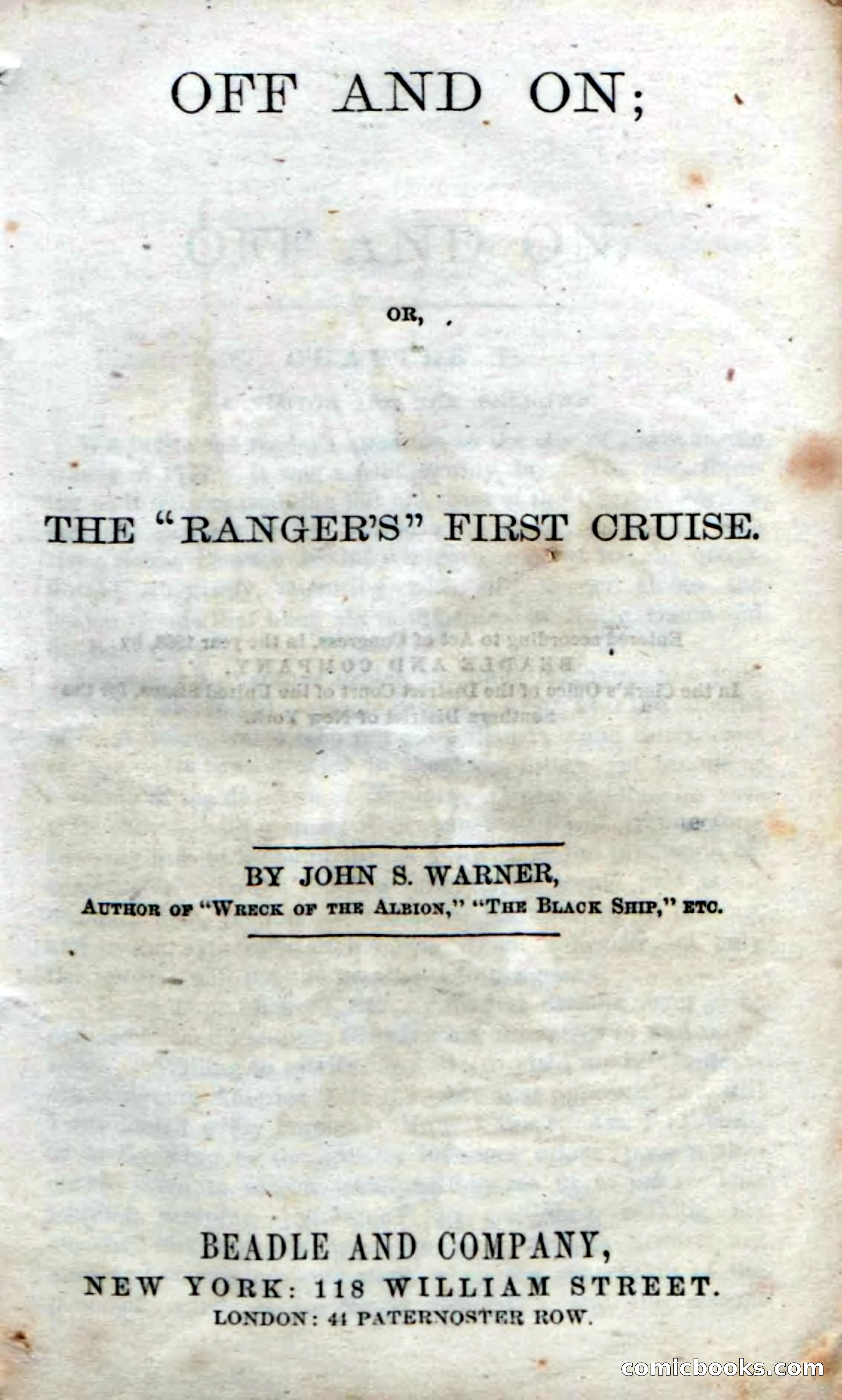 Beadle's Dime Novels No. 55 — page 5 of 116