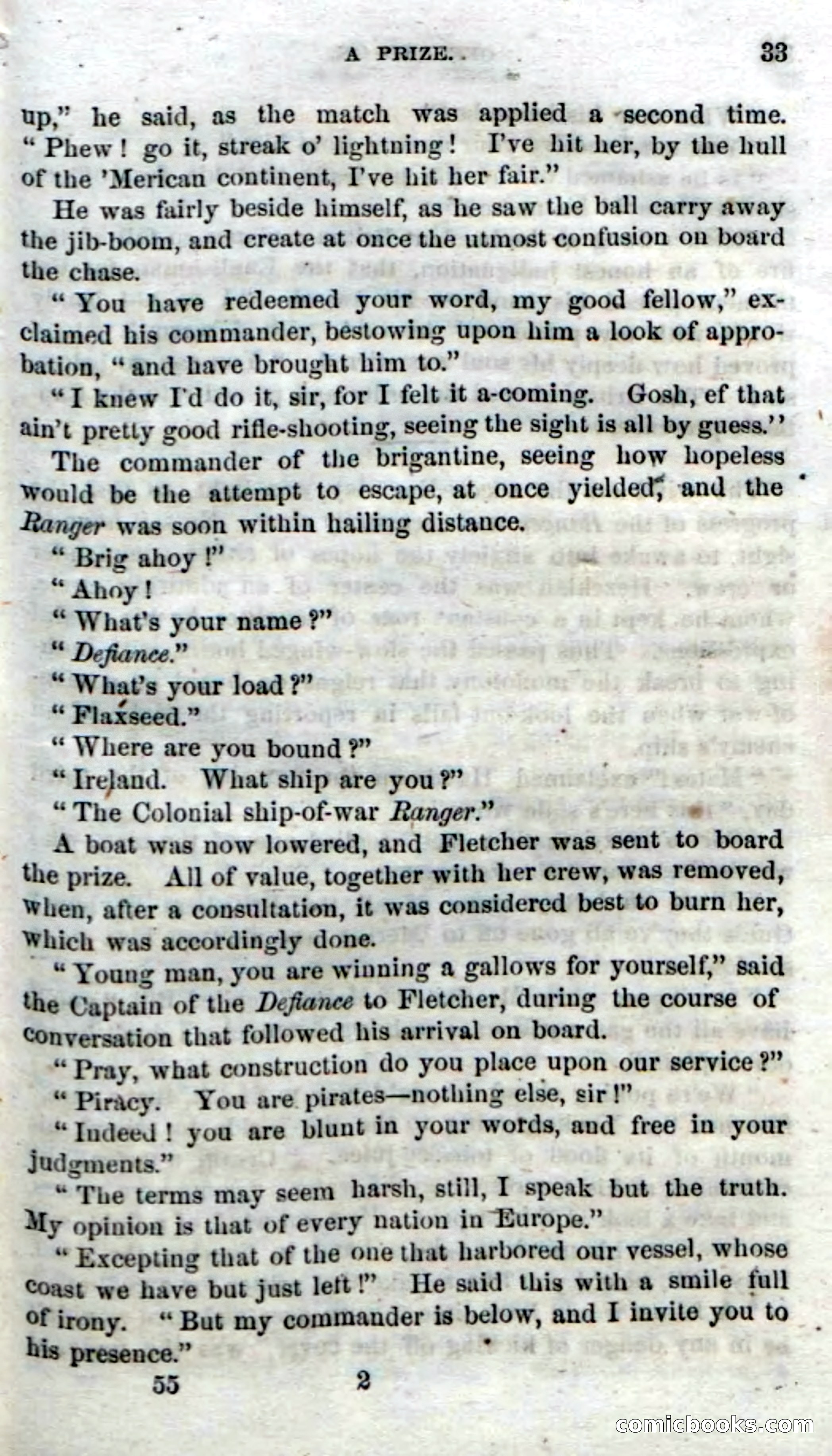 Beadle's Dime Novels No. 55 — page 35 of 116
