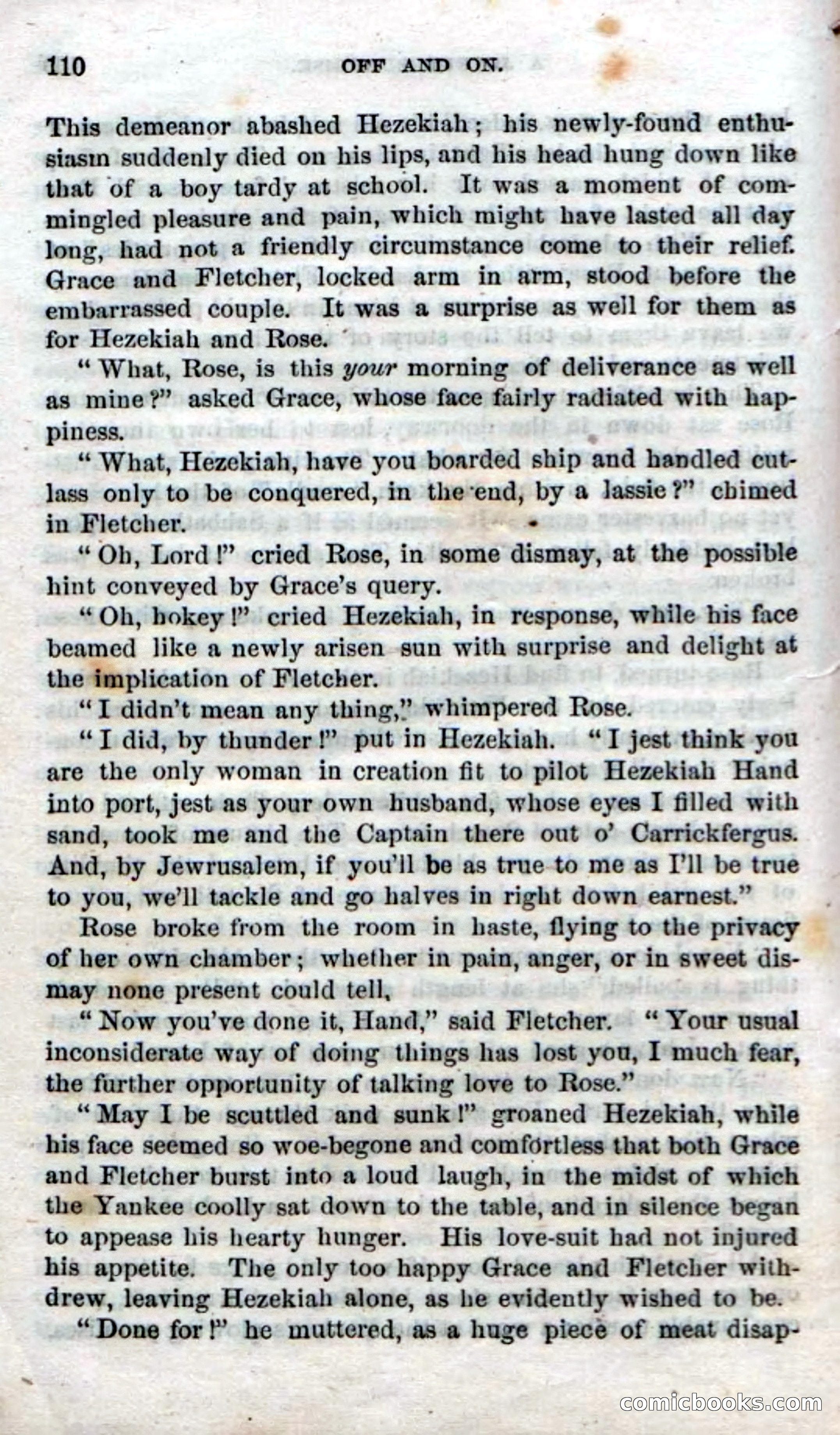 Beadle's Dime Novels No. 55 — page 112 of 116