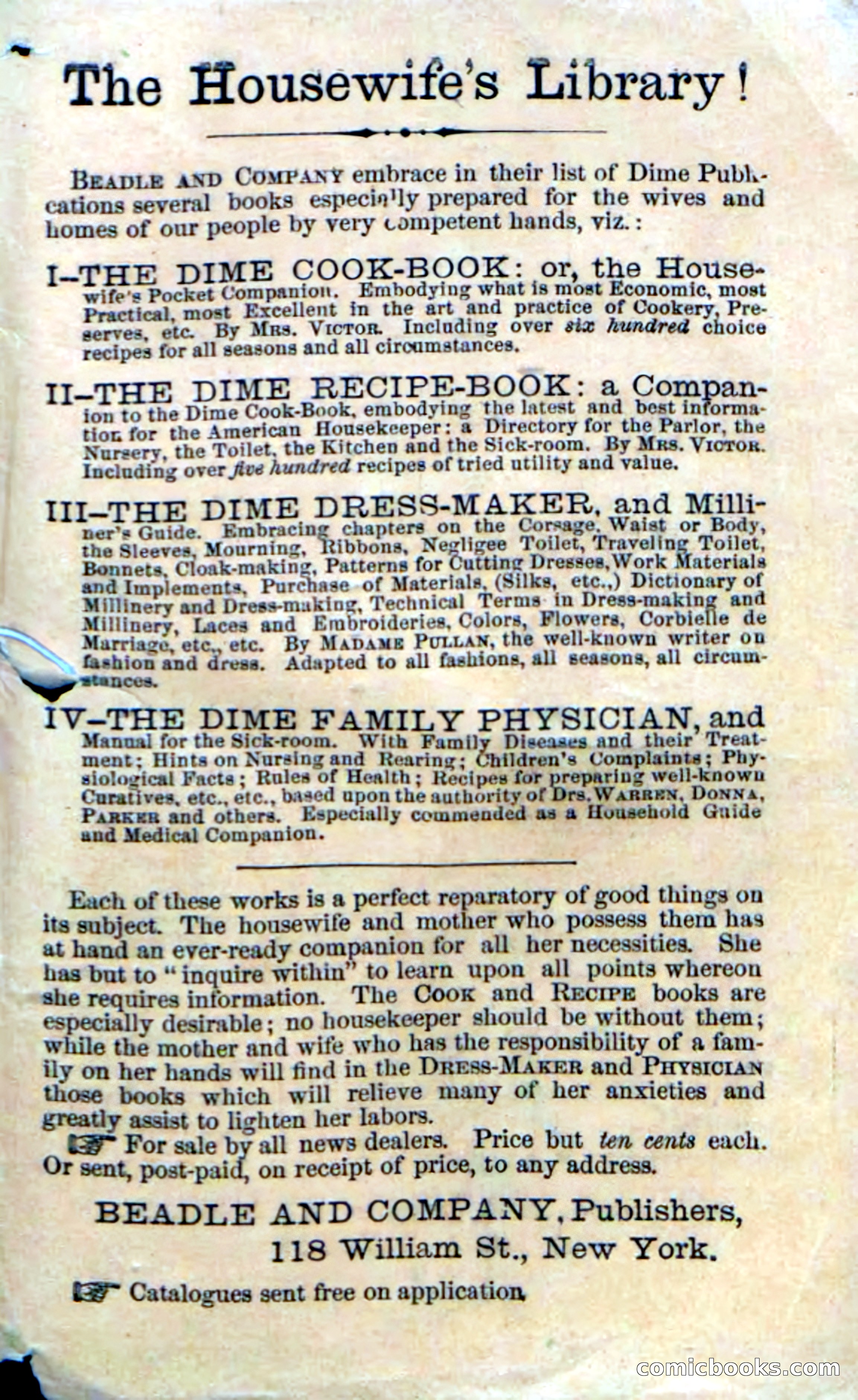 Beadle's Dime Novels No. 55 — page 115 of 116
