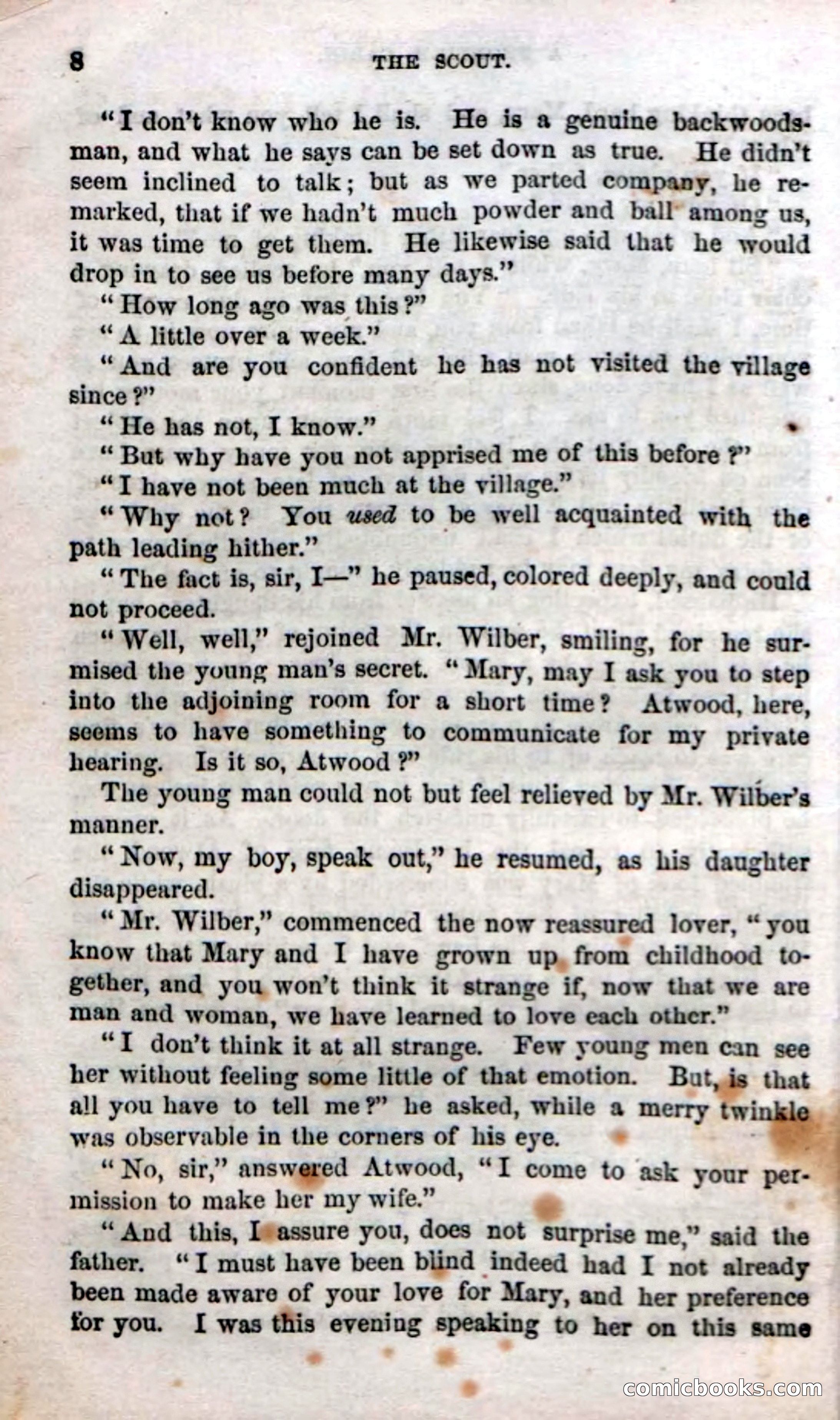 Beadle's Dime Novels No. 57: The Scout — page 10 of 116