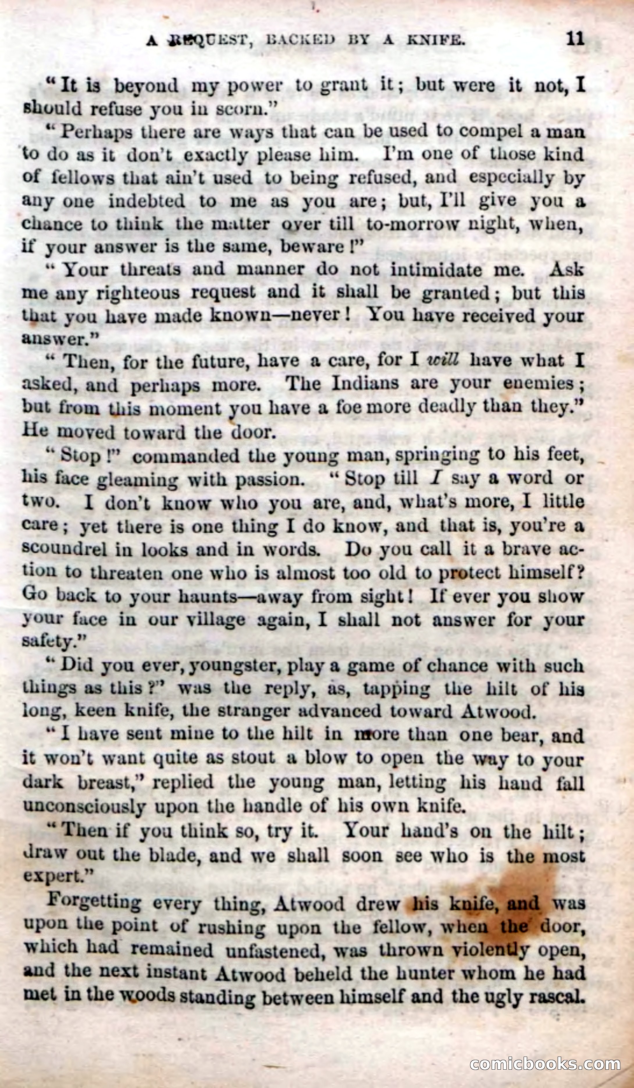 Beadle's Dime Novels No. 57: The Scout — page 13 of 116