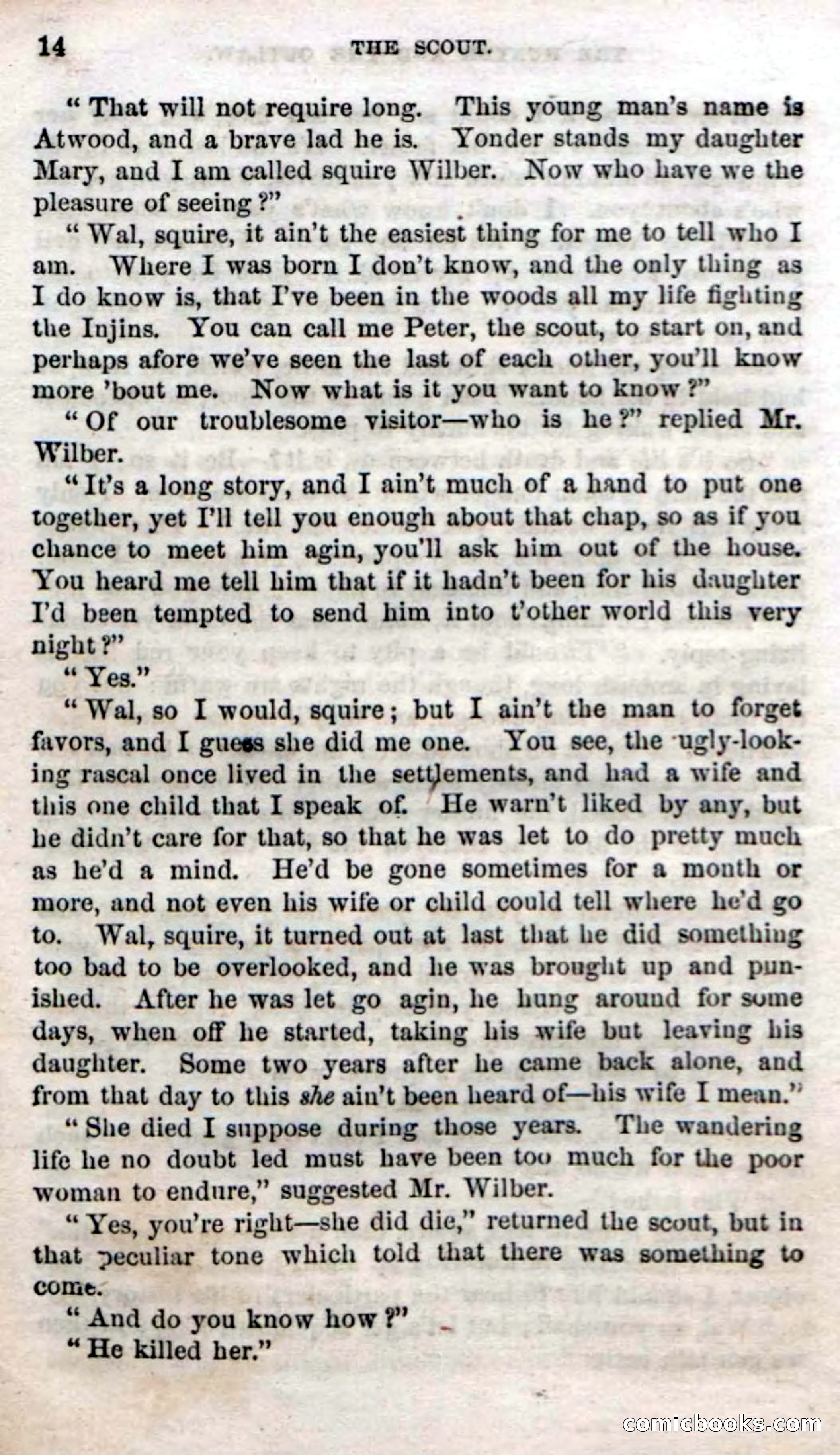 Beadle's Dime Novels No. 57: The Scout — page 16 of 116