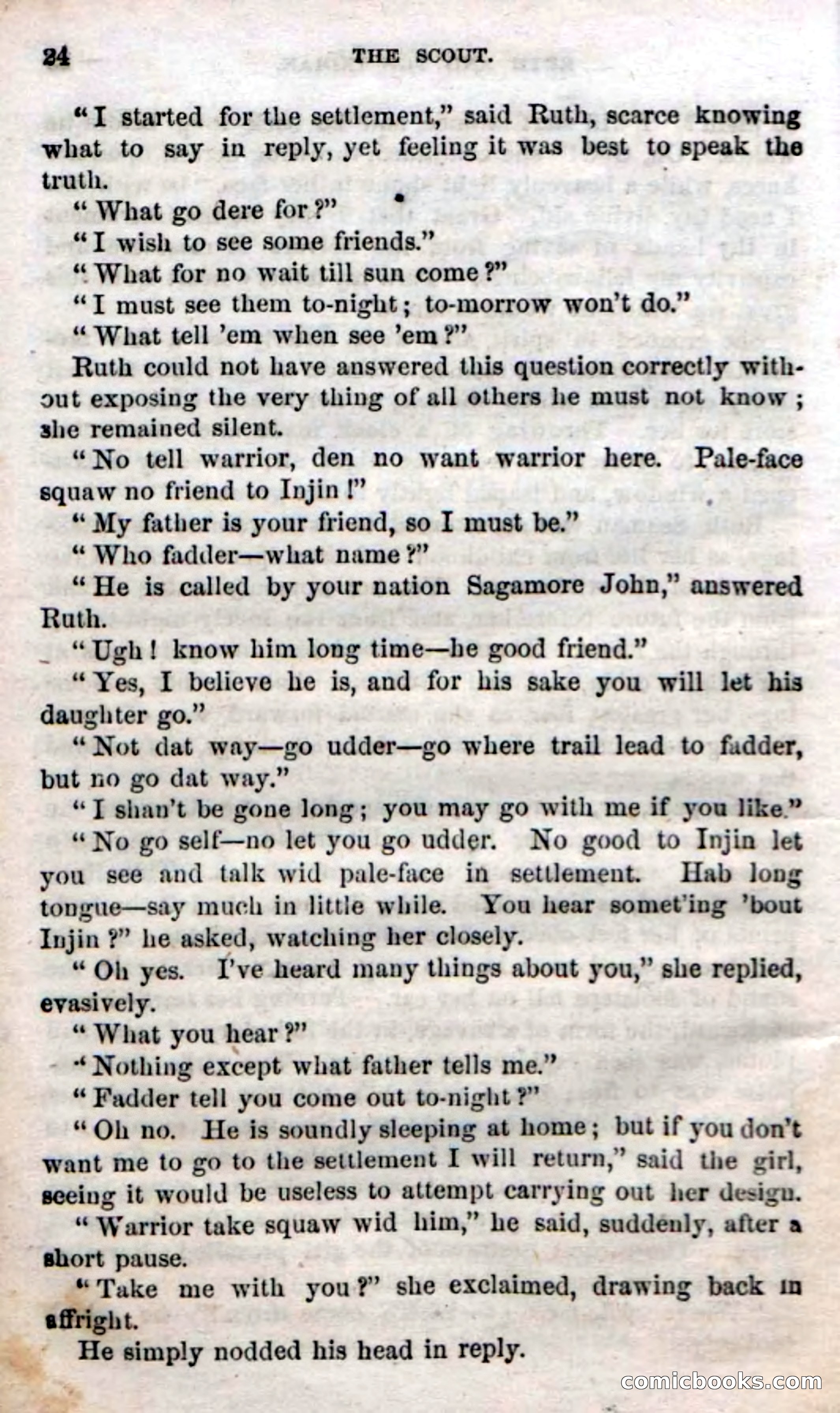 Beadle's Dime Novels No. 57: The Scout — page 26 of 116