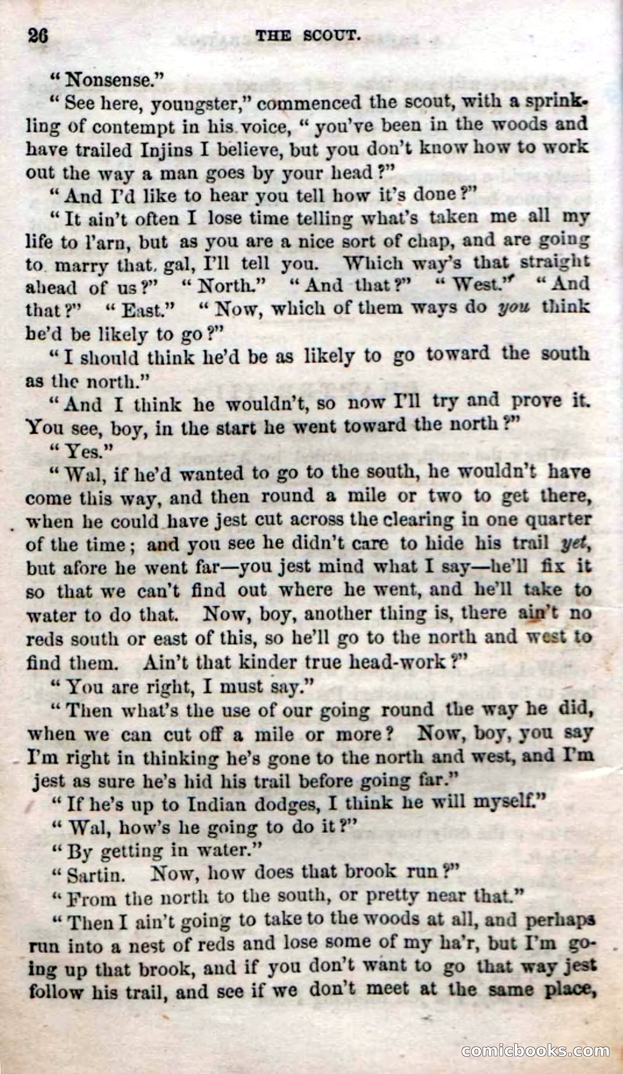 Beadle's Dime Novels No. 57: The Scout — page 28 of 116