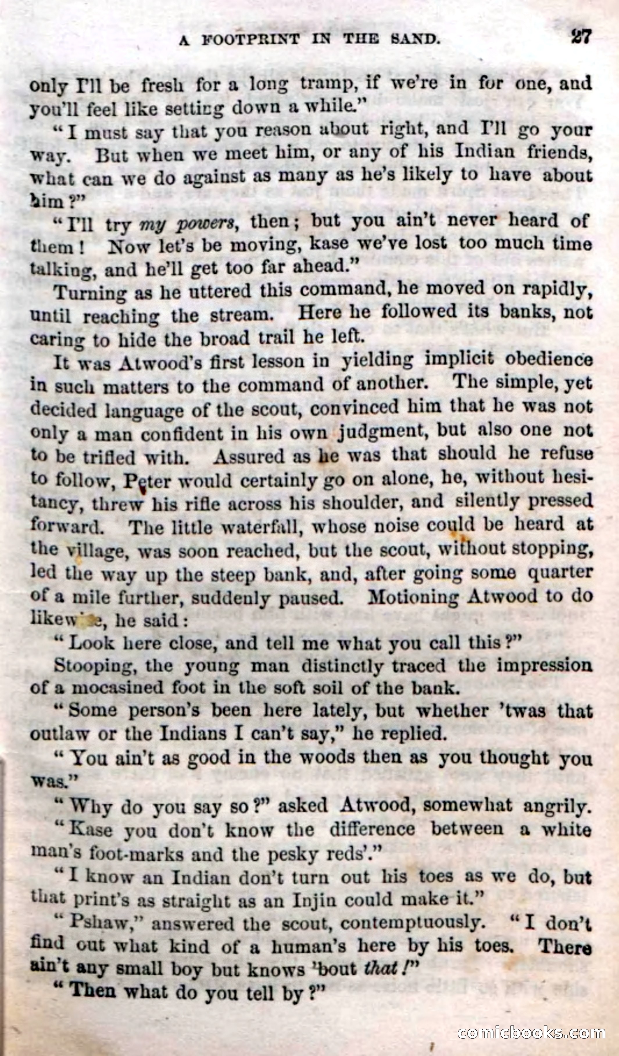 Beadle's Dime Novels No. 57: The Scout — page 29 of 116