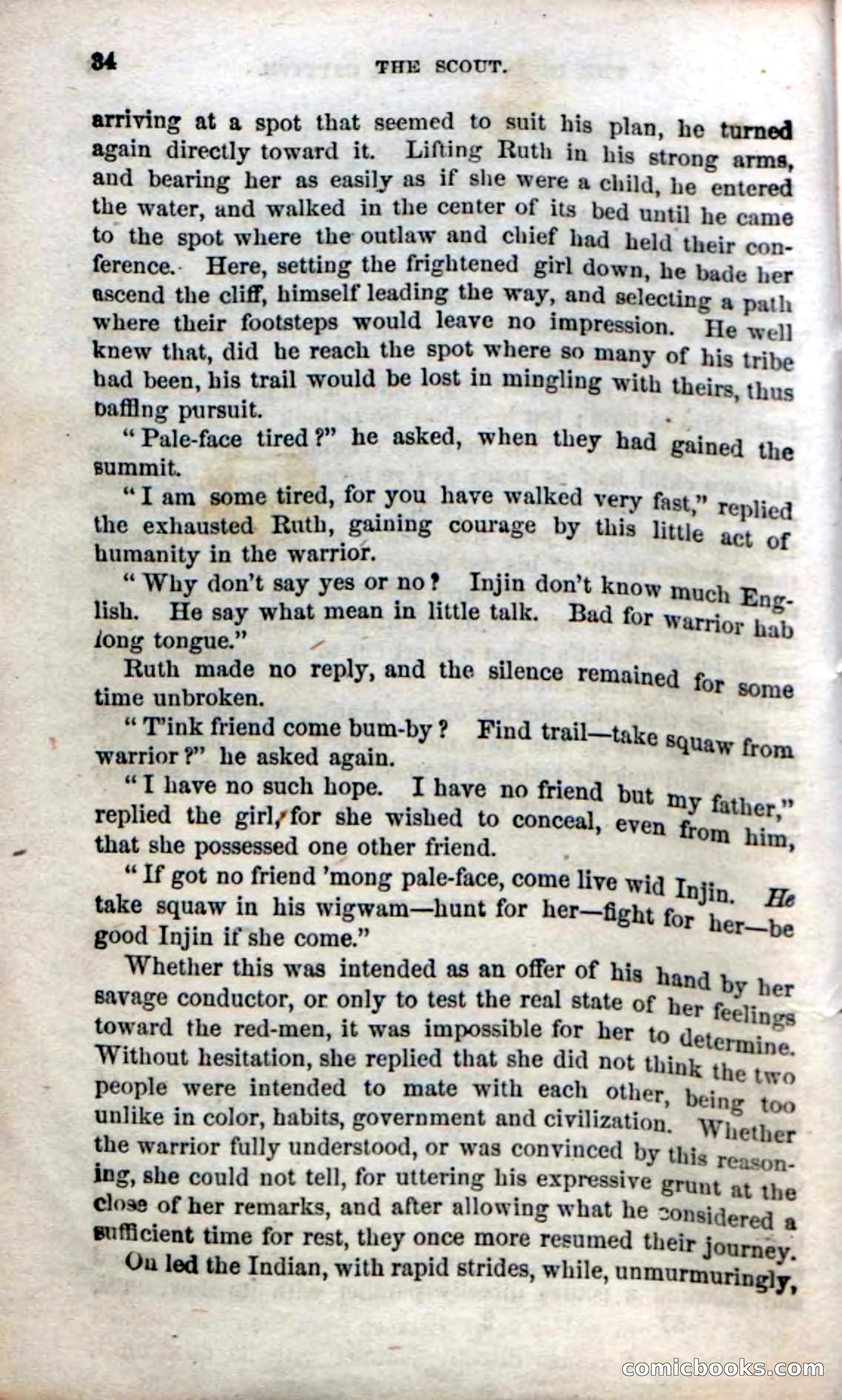 Beadle's Dime Novels No. 57: The Scout — page 36 of 116