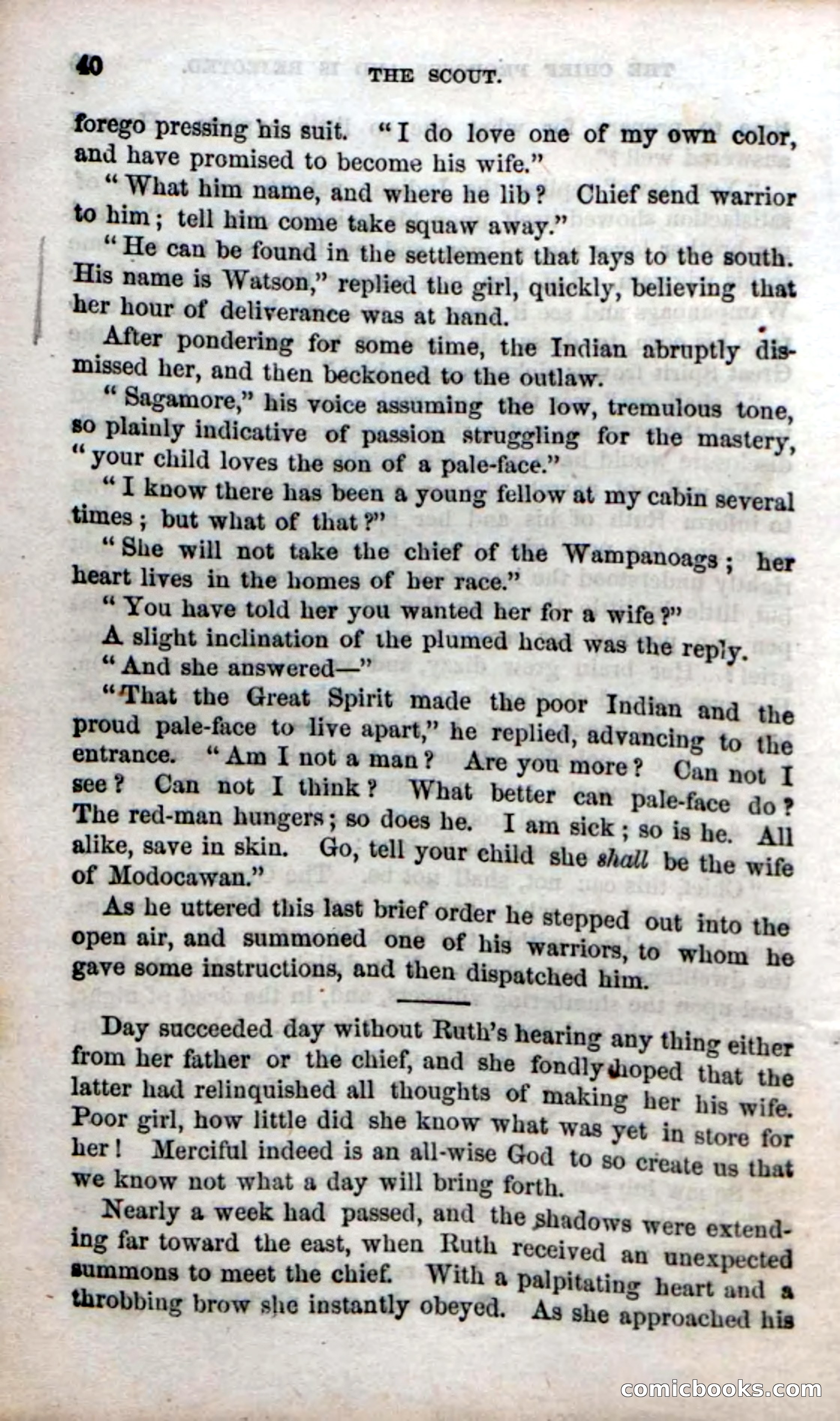 Beadle's Dime Novels No. 57: The Scout — page 42 of 116