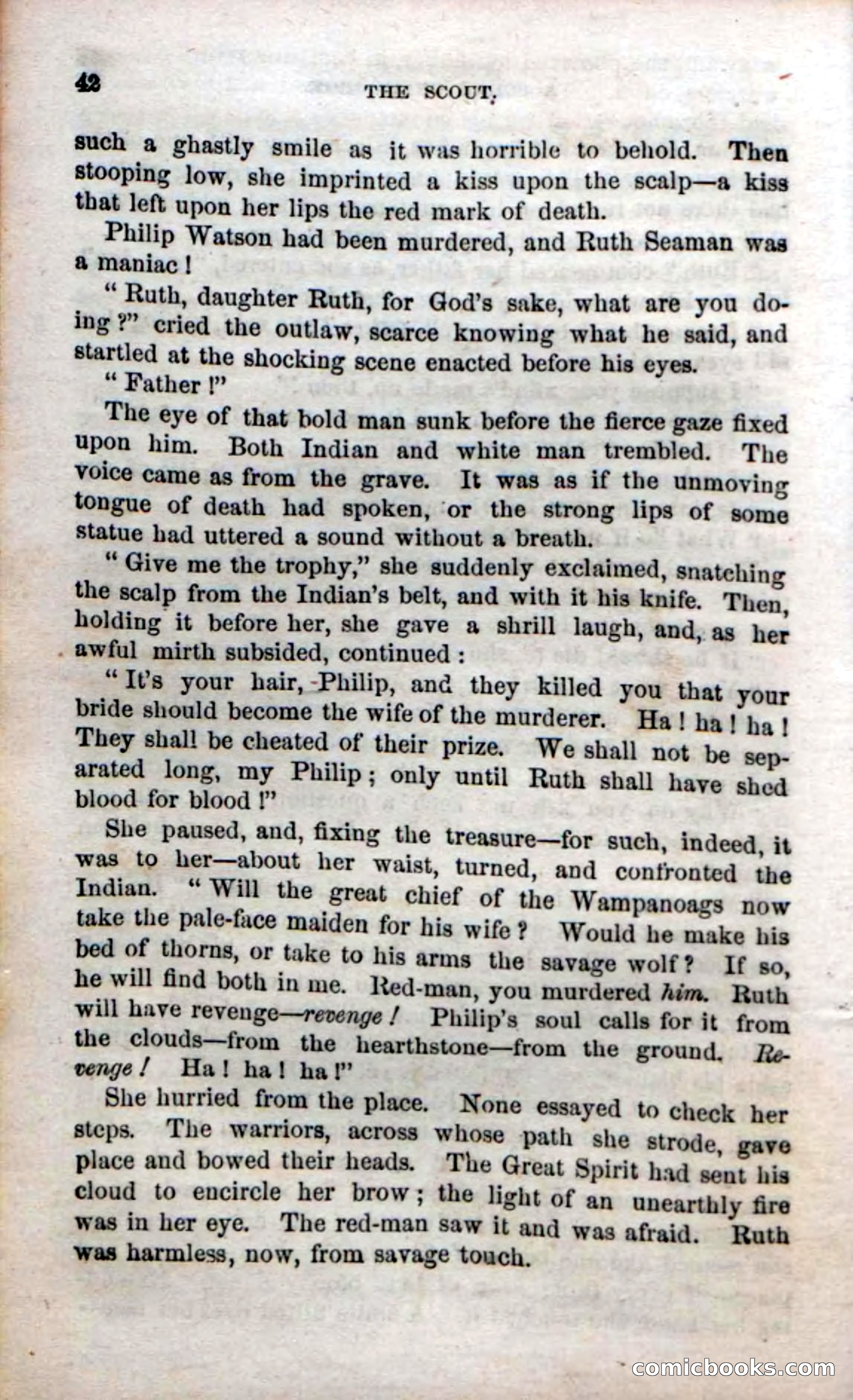 Beadle's Dime Novels No. 57: The Scout — page 44 of 116