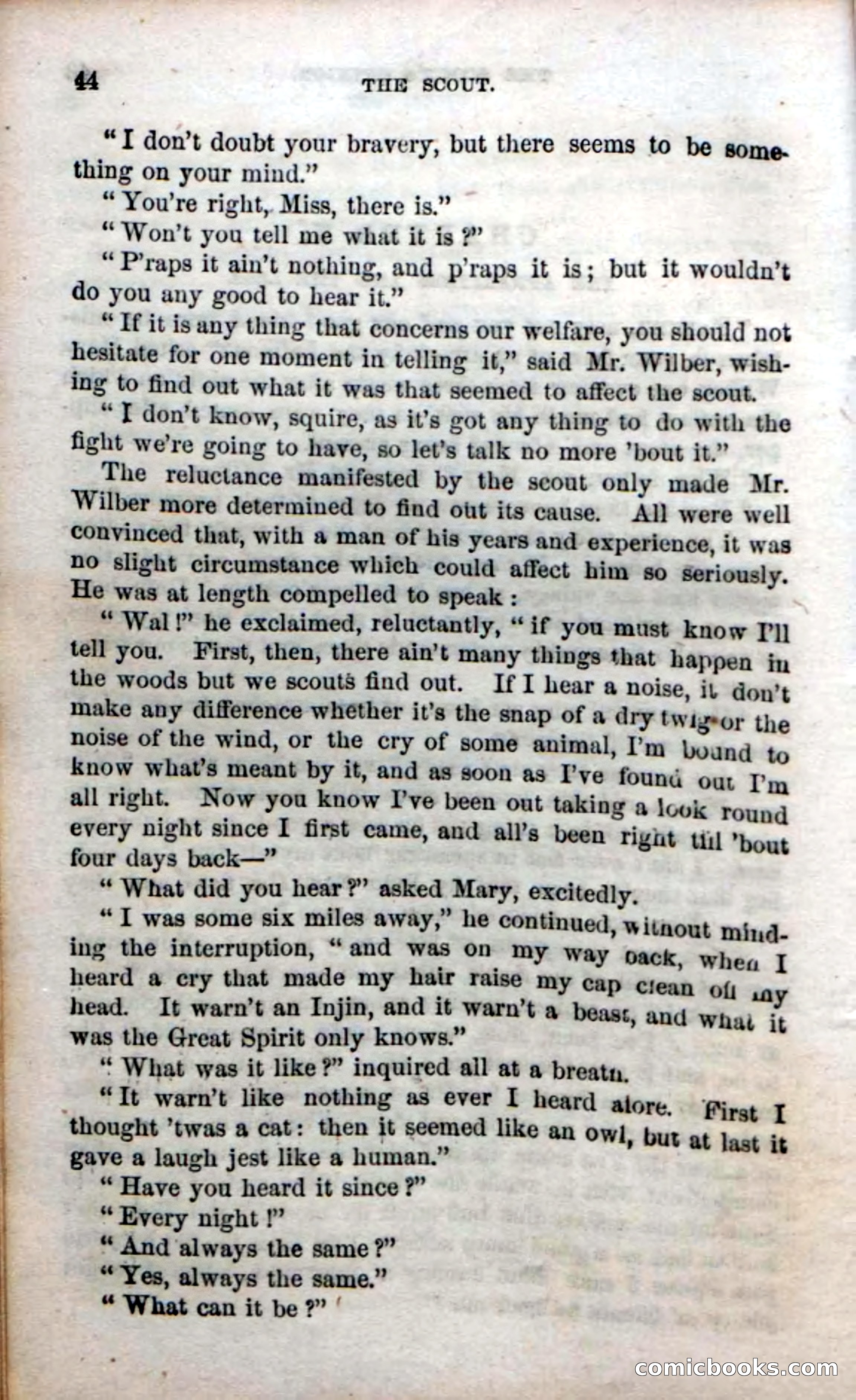 Beadle's Dime Novels No. 57: The Scout — page 46 of 116