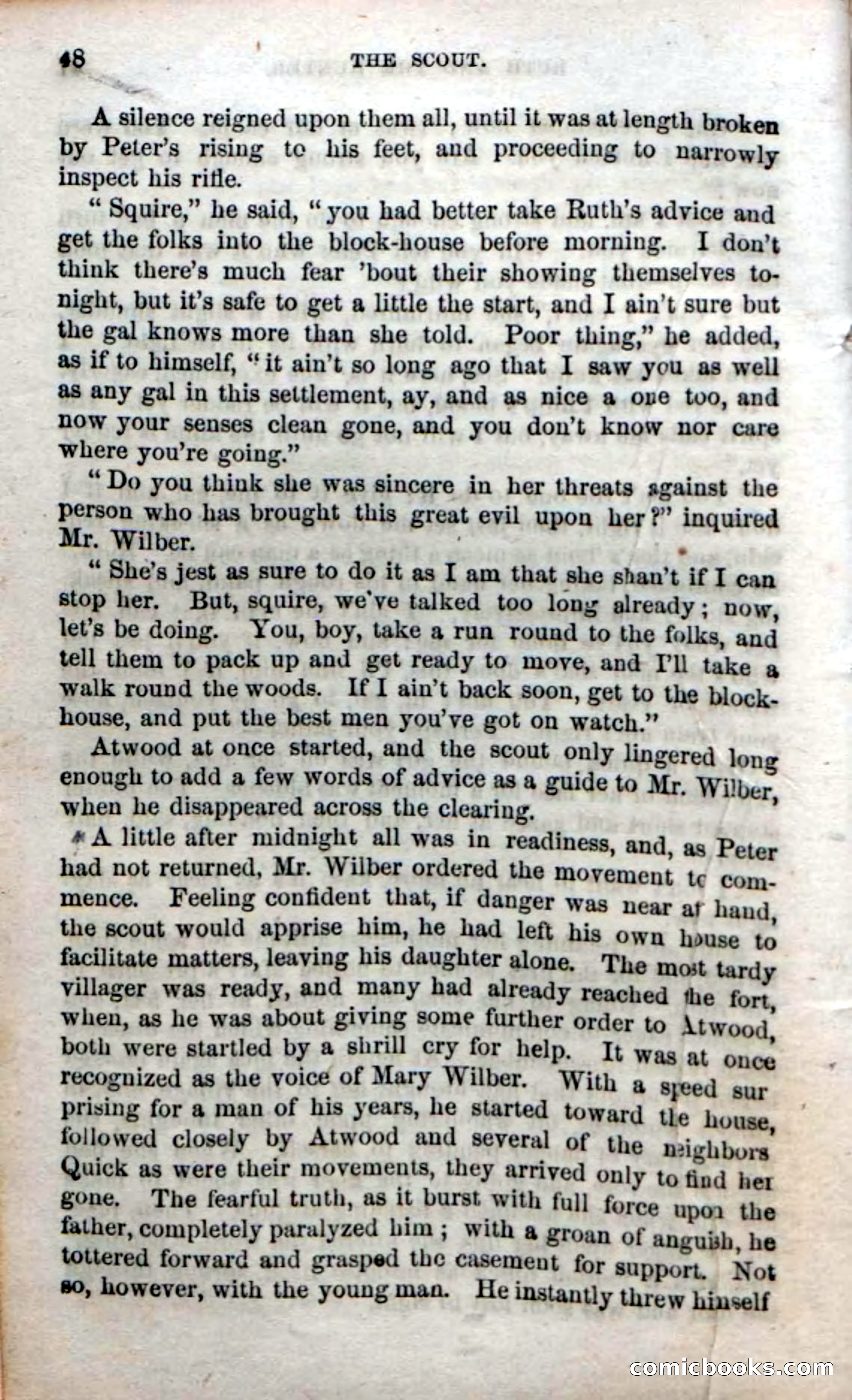 Beadle's Dime Novels No. 57: The Scout — page 50 of 116