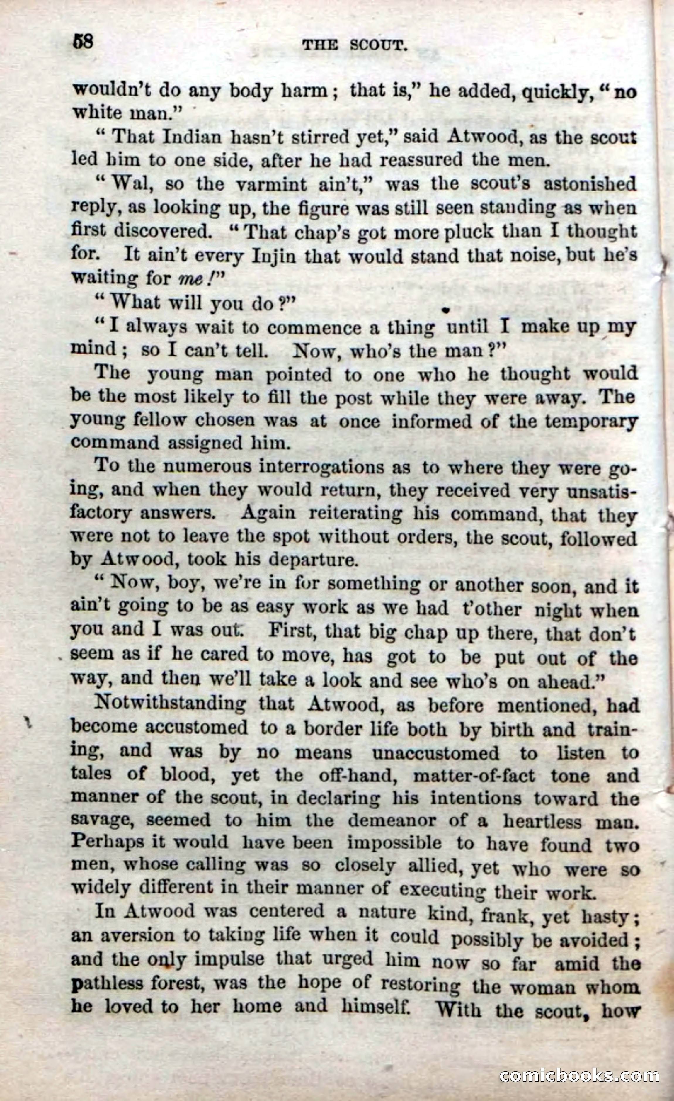 Beadle's Dime Novels No. 57: The Scout — page 60 of 116