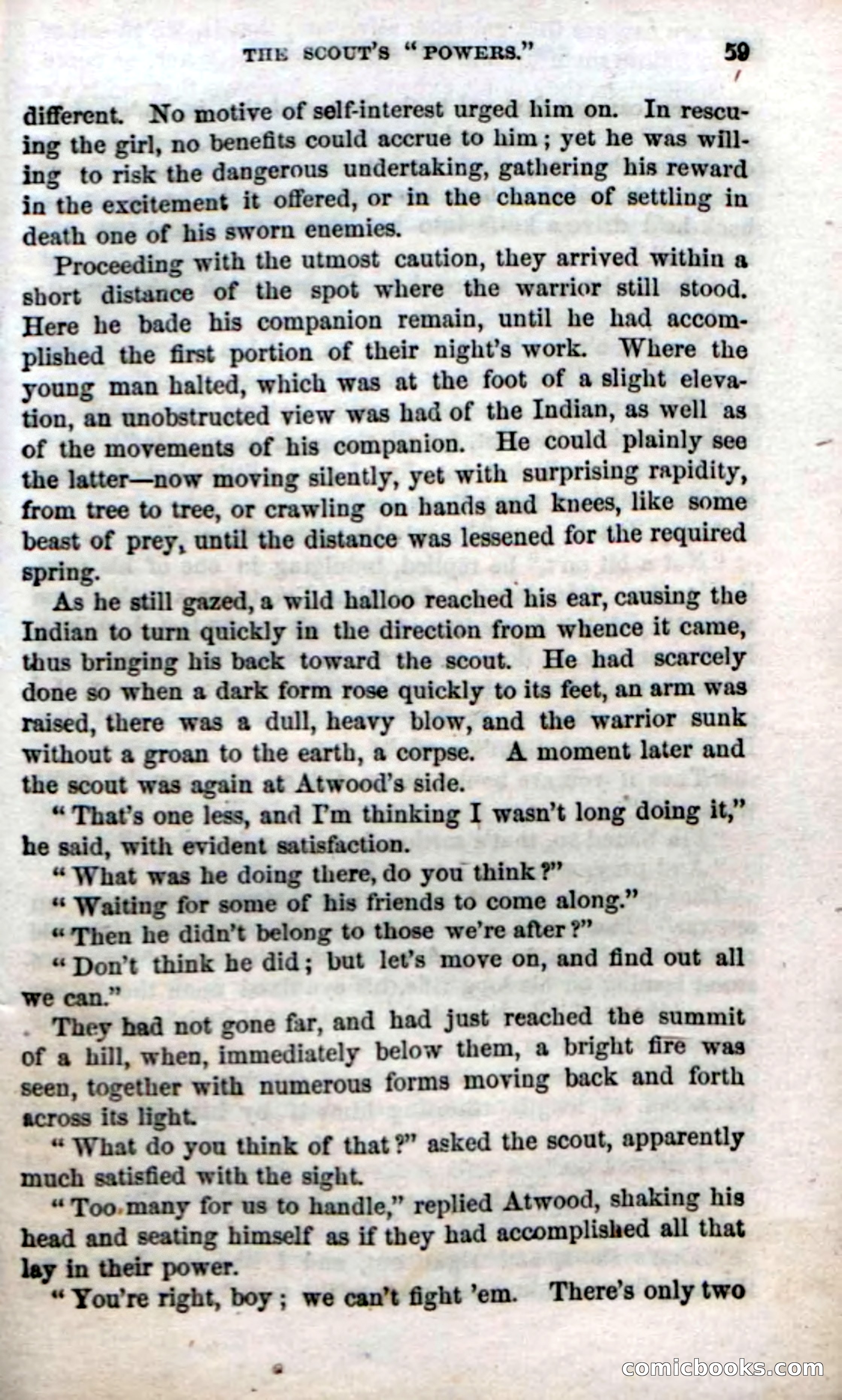 Beadle's Dime Novels No. 57: The Scout — page 61 of 116