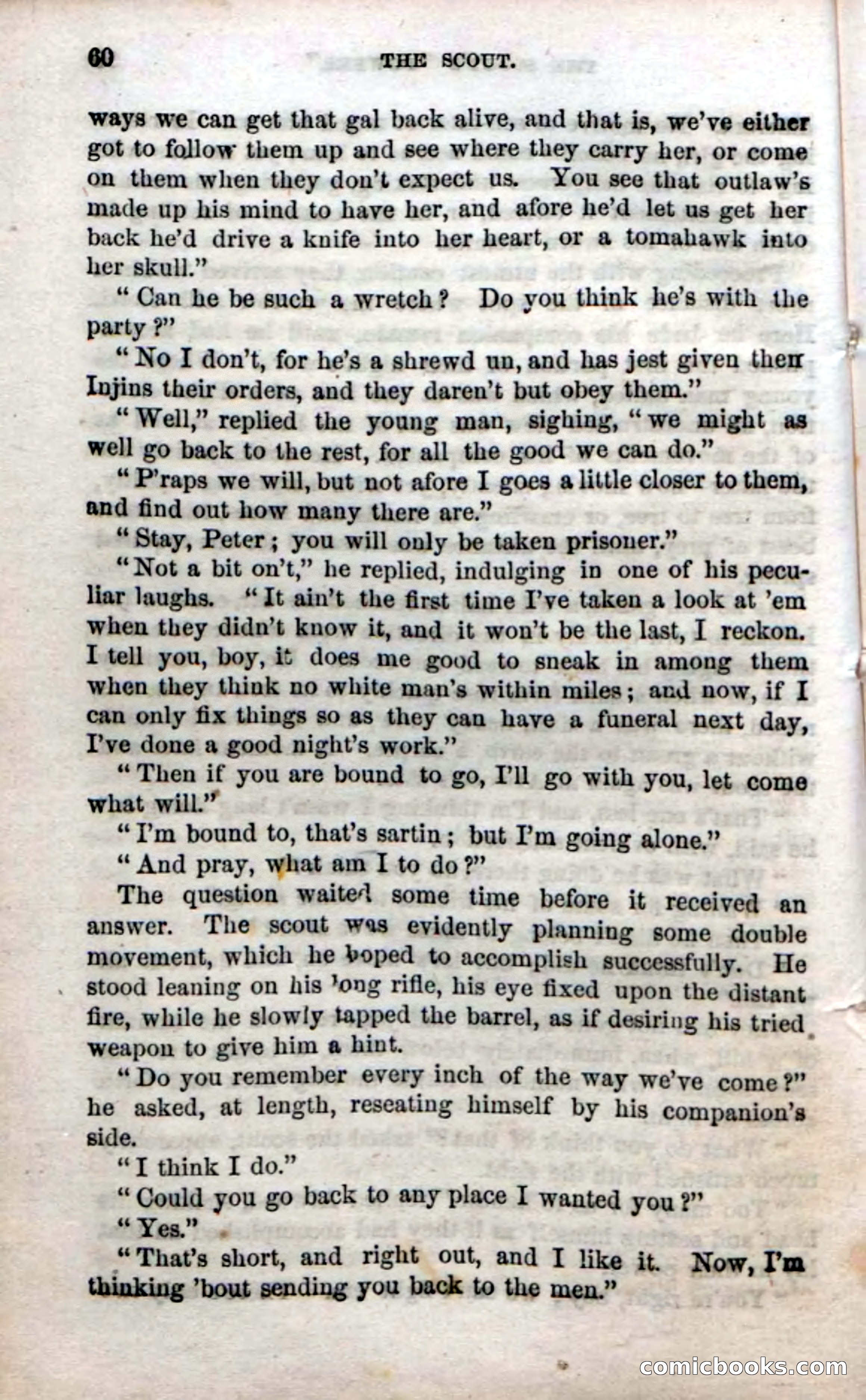 Beadle's Dime Novels No. 57: The Scout — page 62 of 116