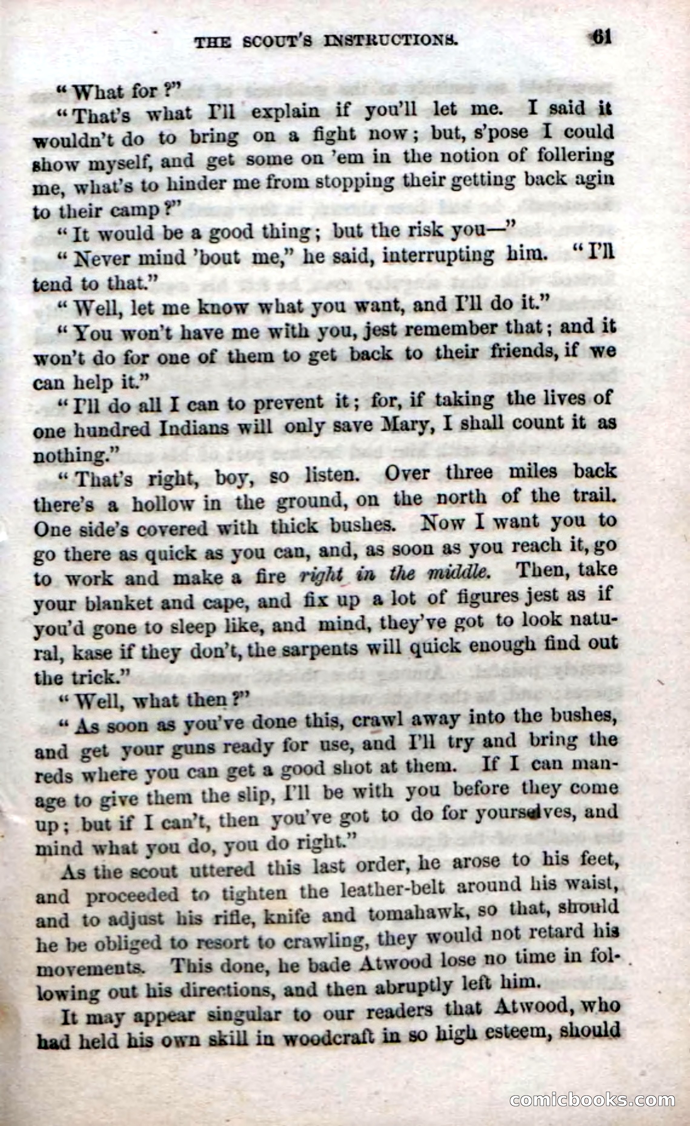 Beadle's Dime Novels No. 57: The Scout — page 63 of 116