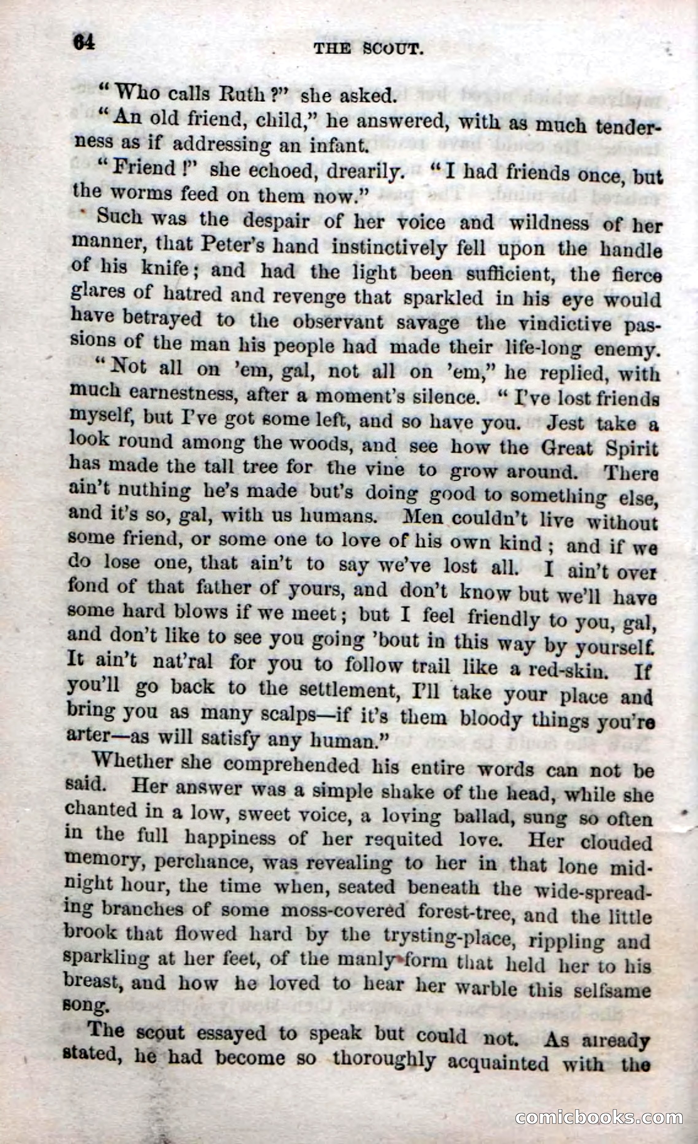 Beadle's Dime Novels No. 57: The Scout — page 66 of 116