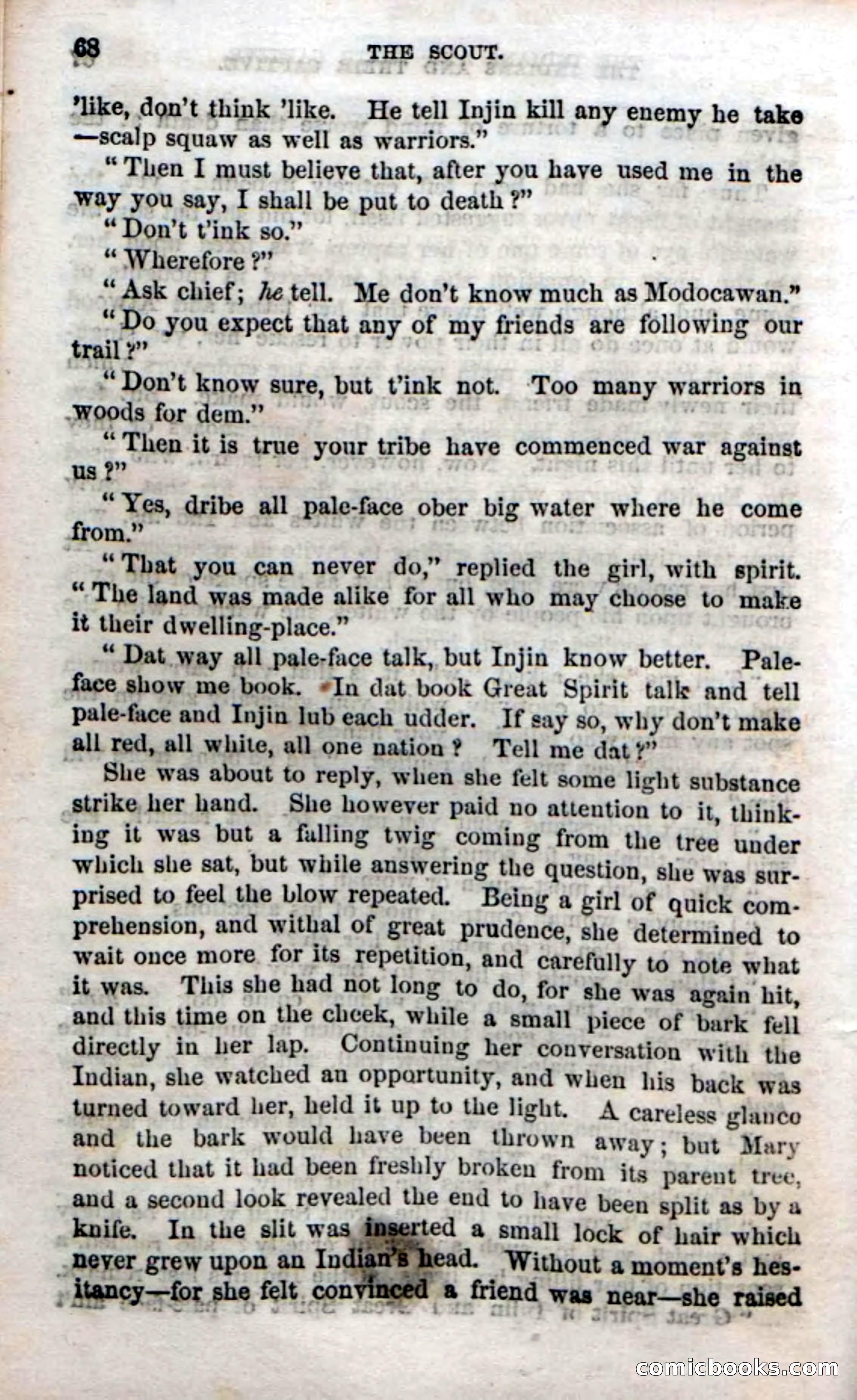 Beadle's Dime Novels No. 57: The Scout — page 70 of 116
