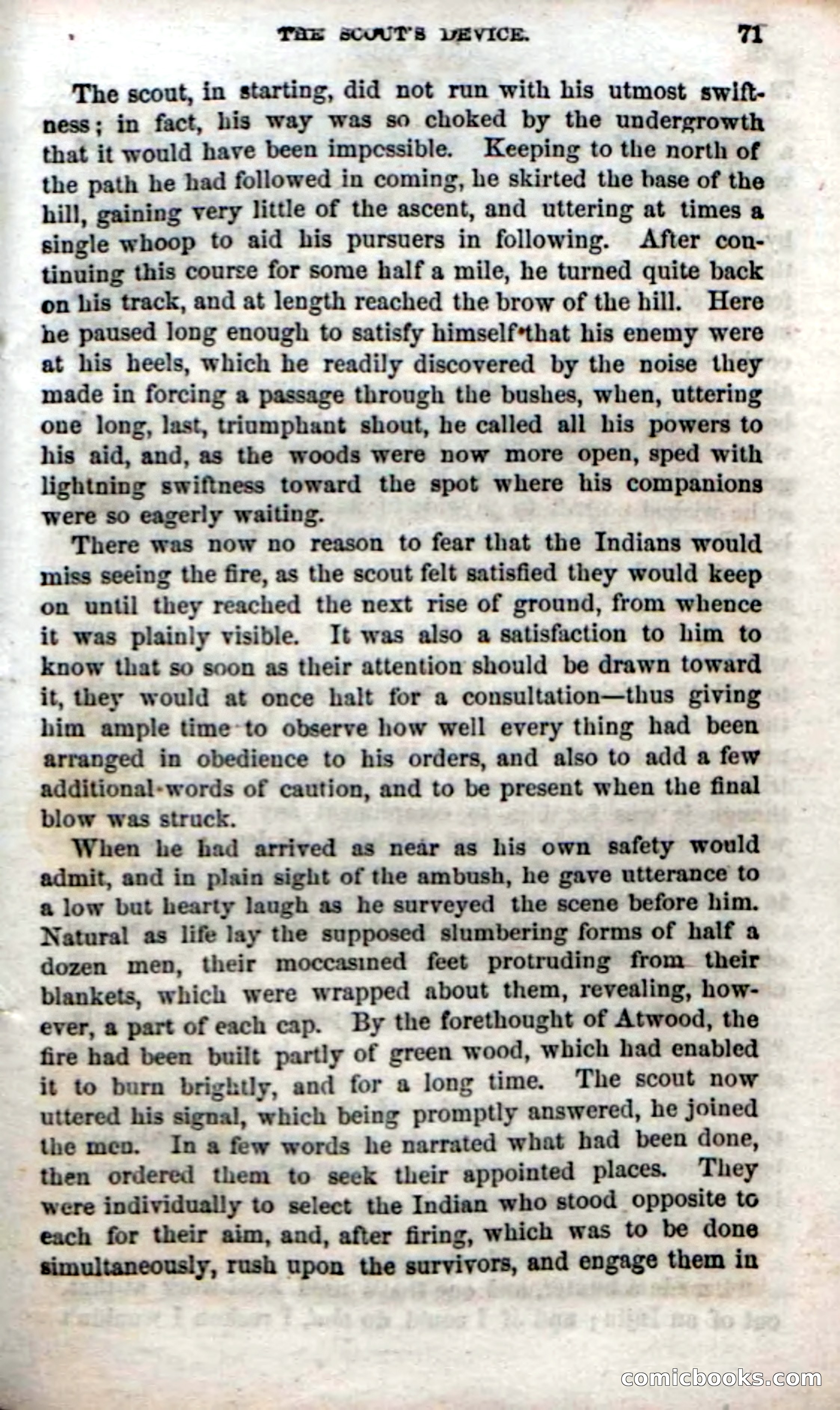 Beadle's Dime Novels No. 57: The Scout — page 73 of 116