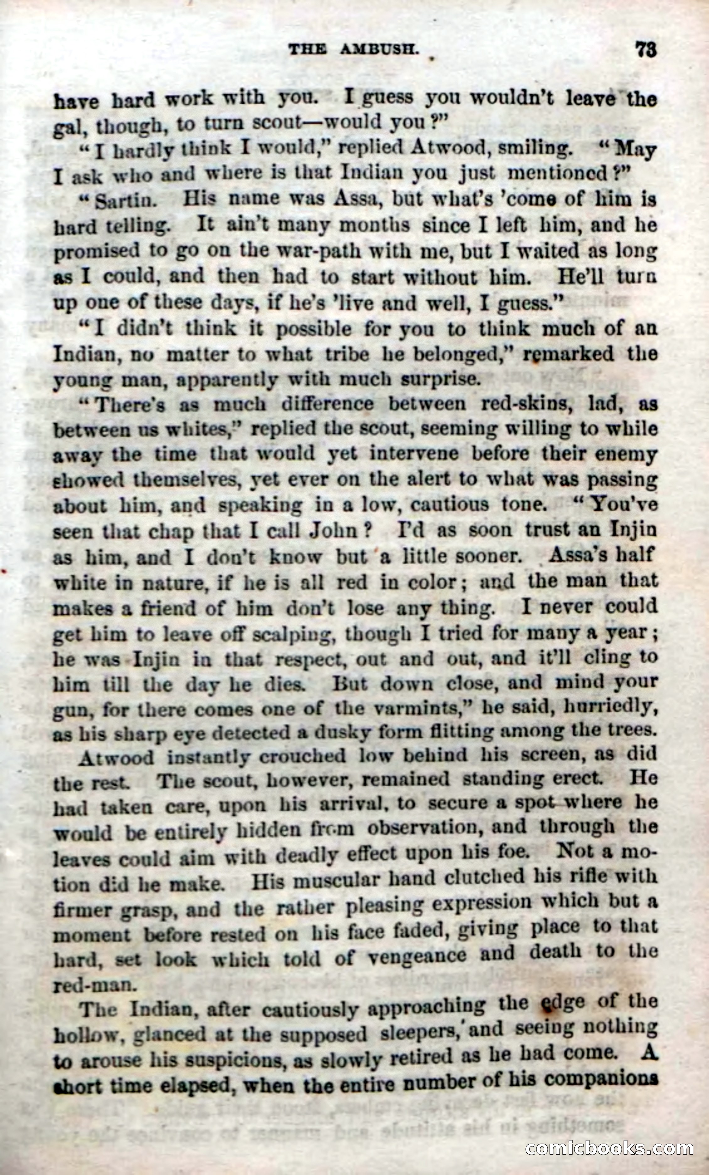 Beadle's Dime Novels No. 57: The Scout — page 75 of 116