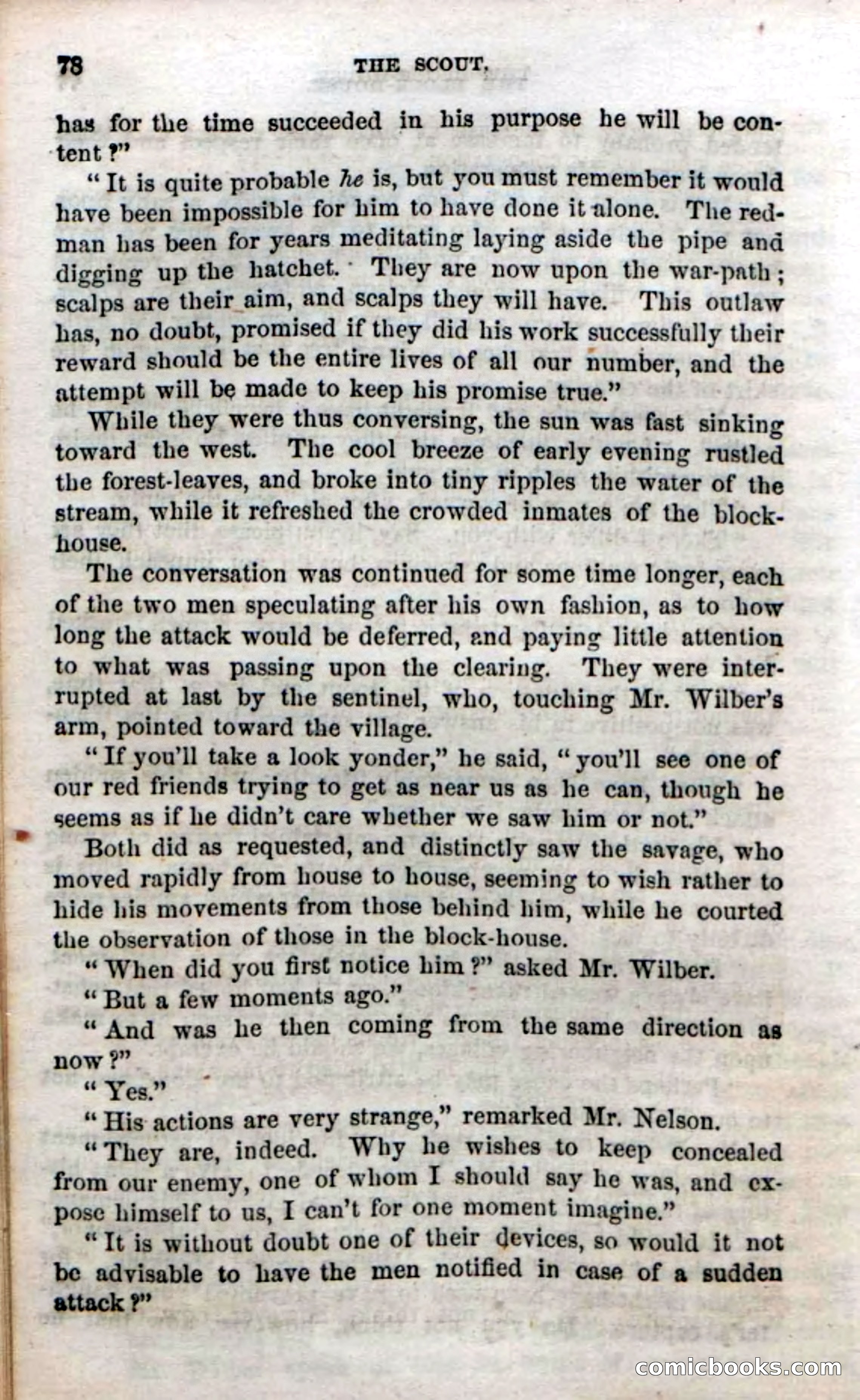 Beadle's Dime Novels No. 57: The Scout — page 80 of 116