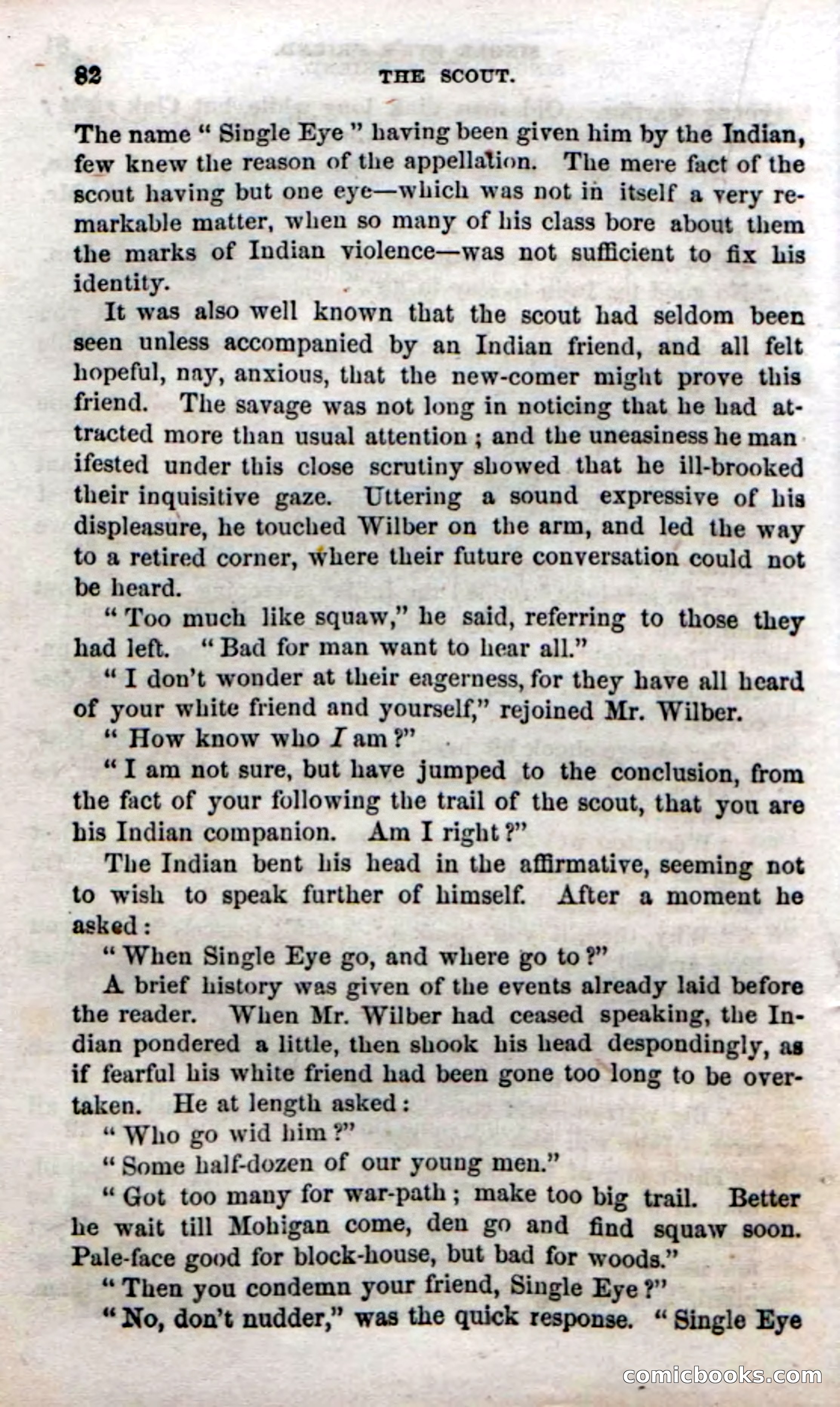Beadle's Dime Novels No. 57: The Scout — page 84 of 116