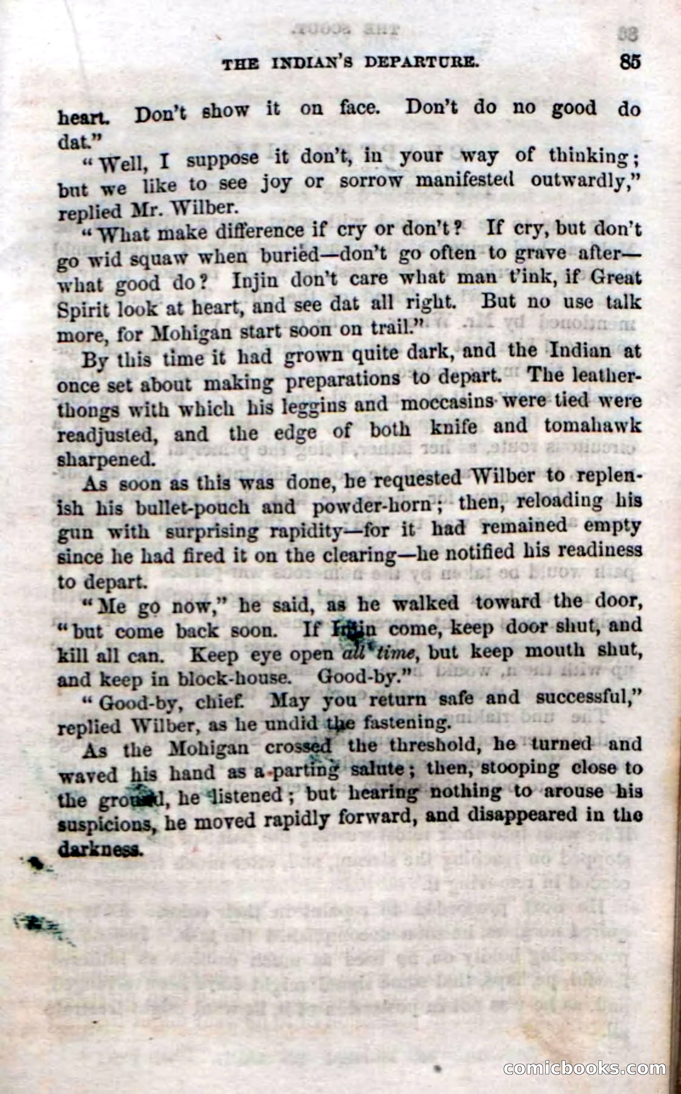 Beadle's Dime Novels No. 57: The Scout — page 87 of 116