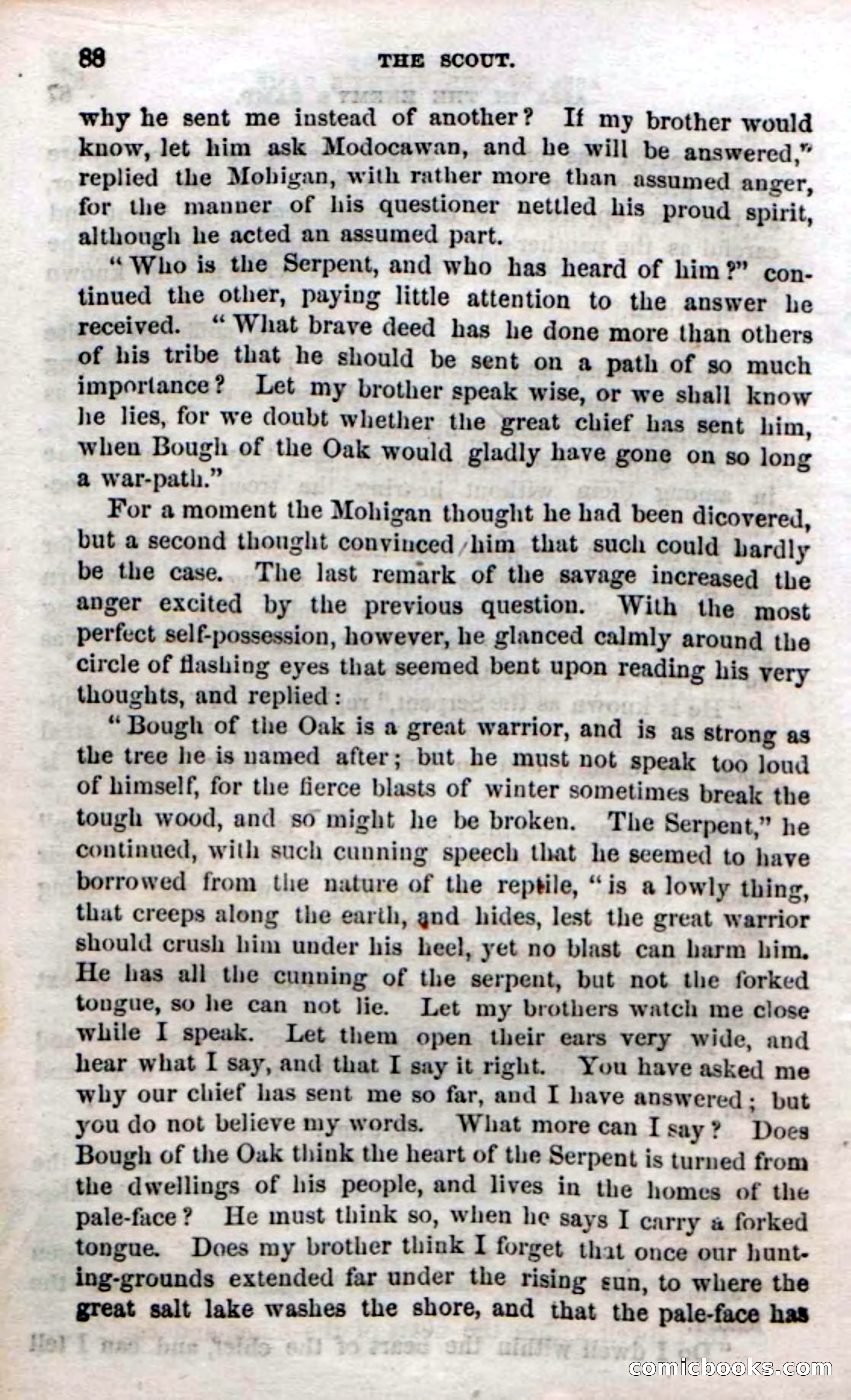 Beadle's Dime Novels No. 57: The Scout — page 90 of 116