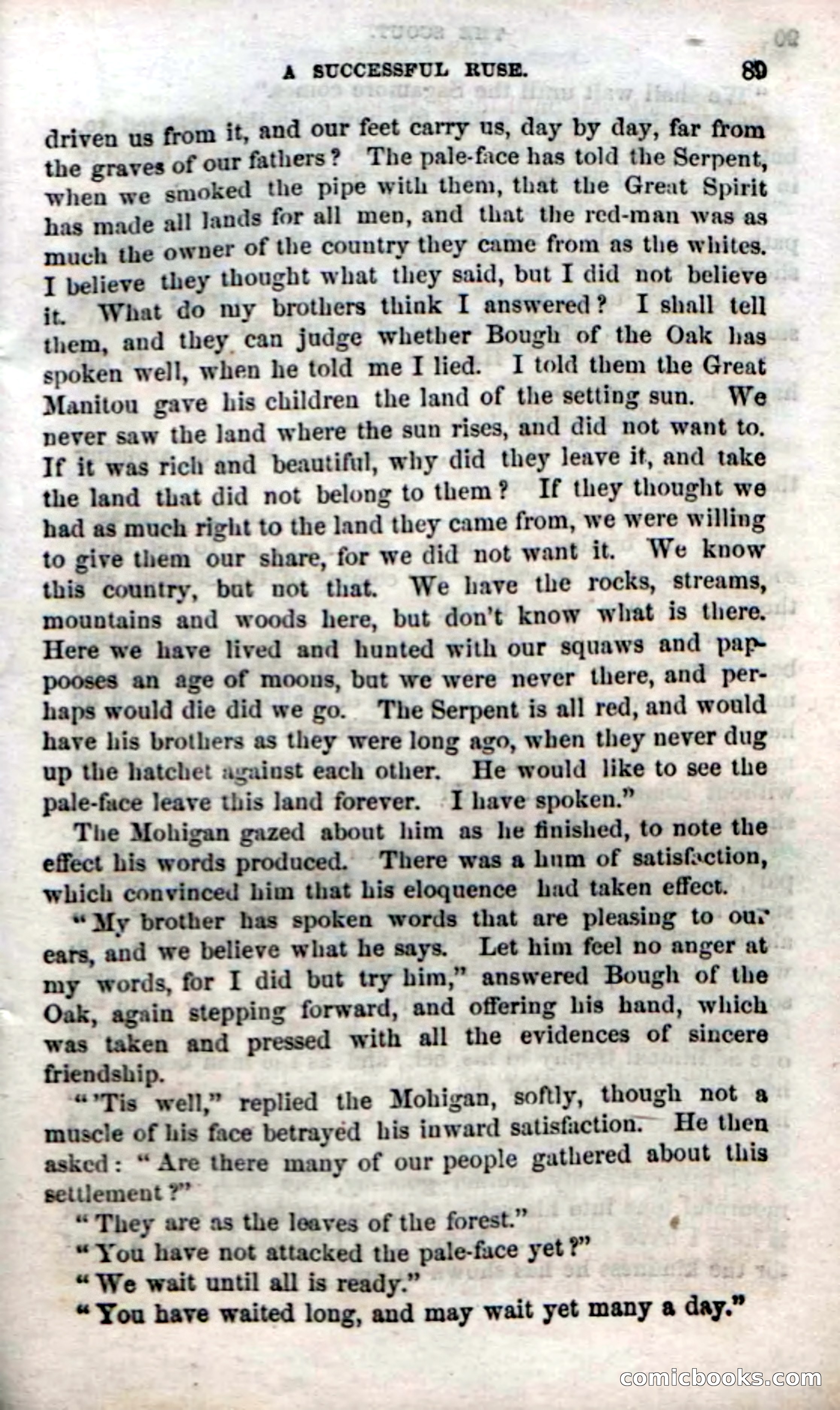 Beadle's Dime Novels No. 57: The Scout — page 91 of 116