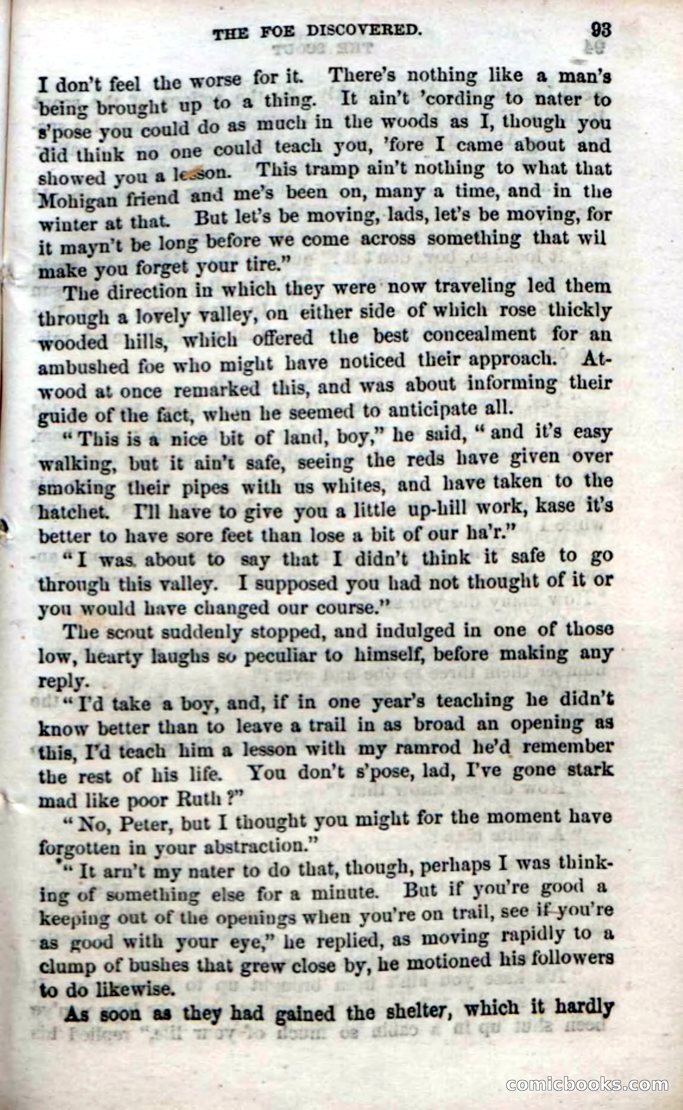 Beadle's Dime Novels No. 57: The Scout — page 95 of 116
