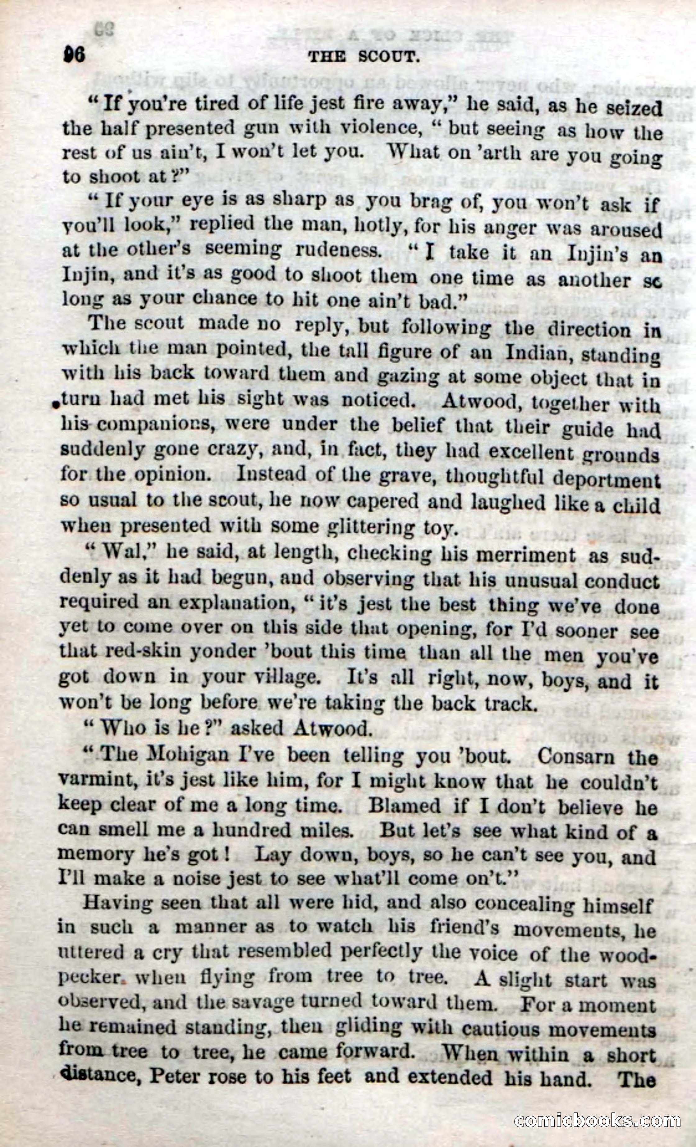 Beadle's Dime Novels No. 57: The Scout — page 98 of 116
