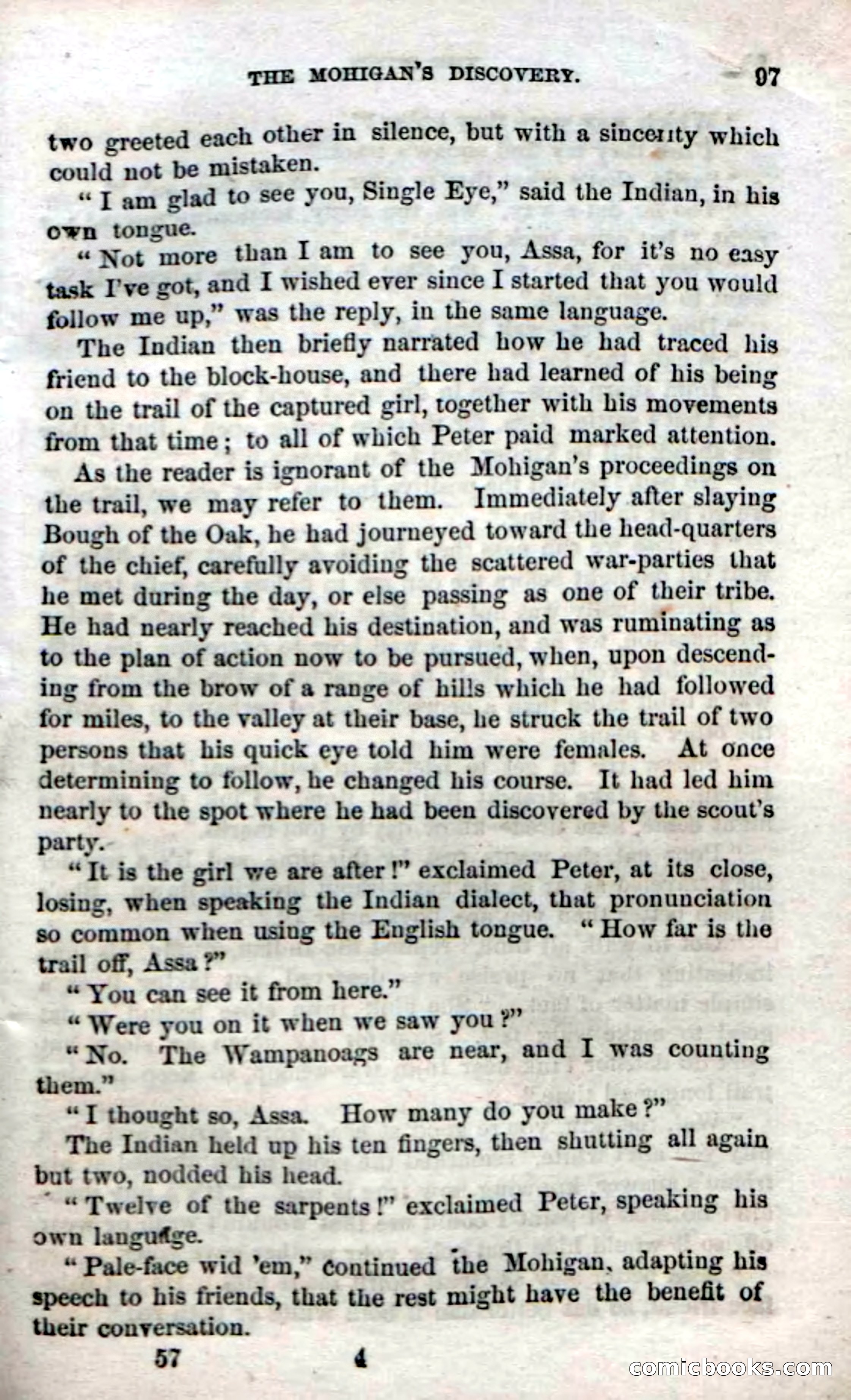 Beadle's Dime Novels No. 57: The Scout — page 99 of 116