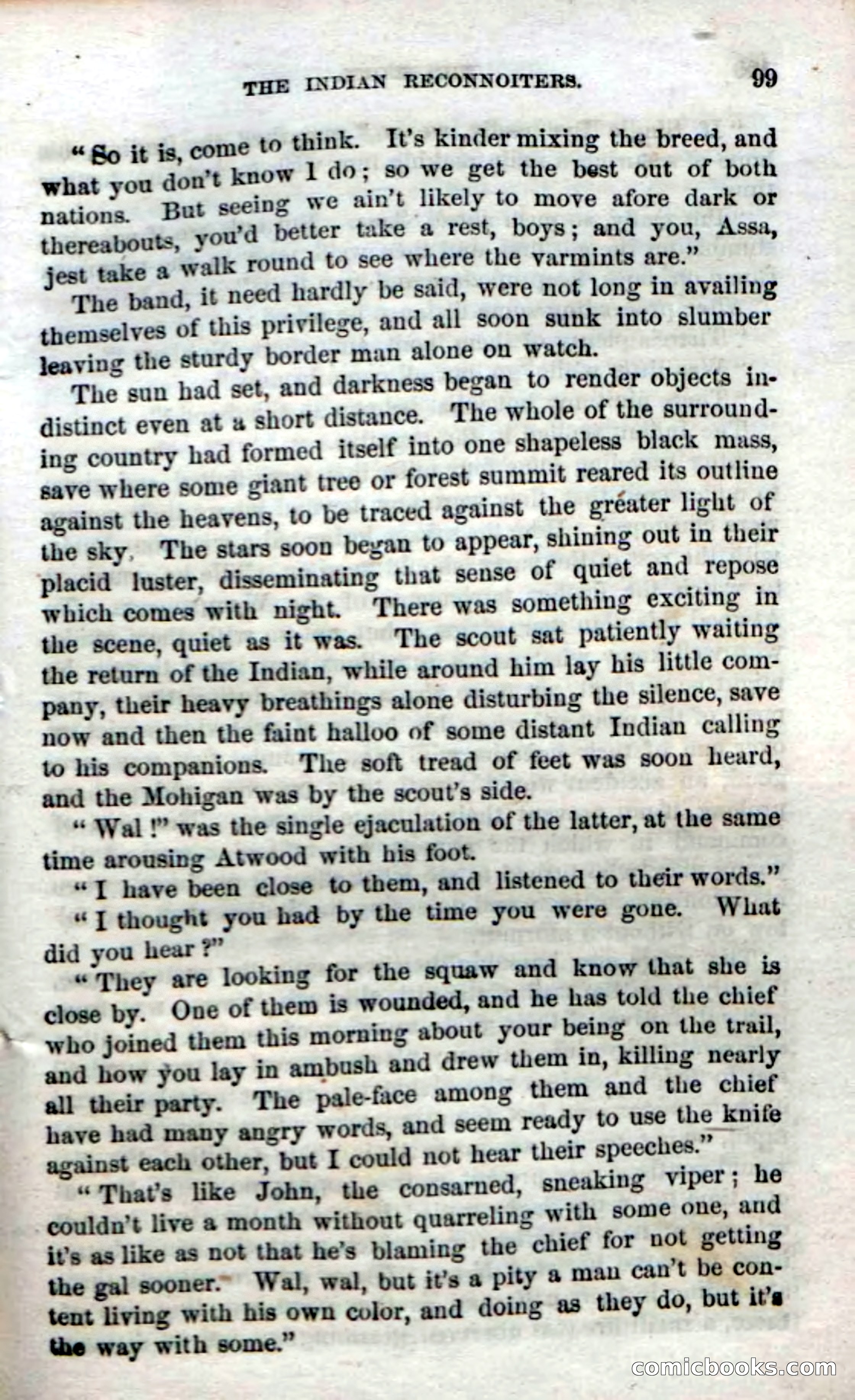 Beadle's Dime Novels No. 57: The Scout — page 101 of 116